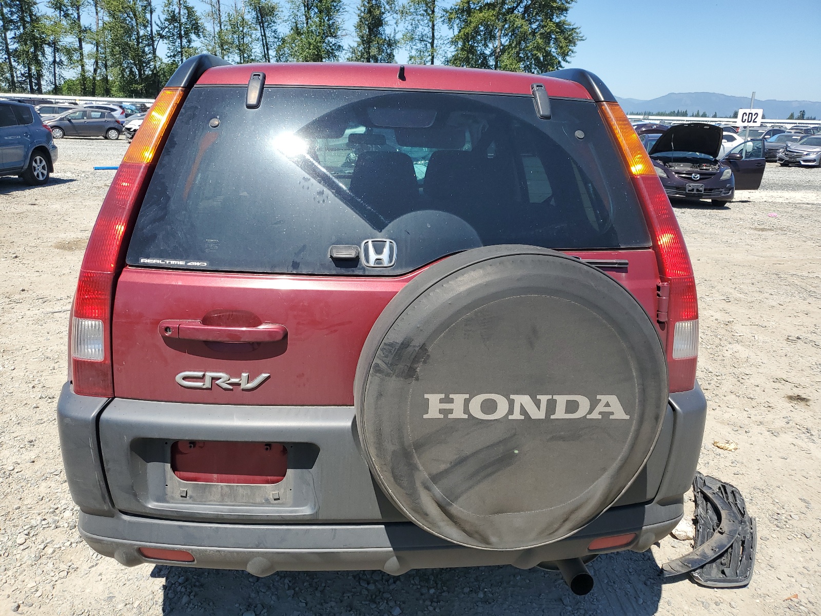 JHLRD77894C055506 2004 Honda Cr-V Ex