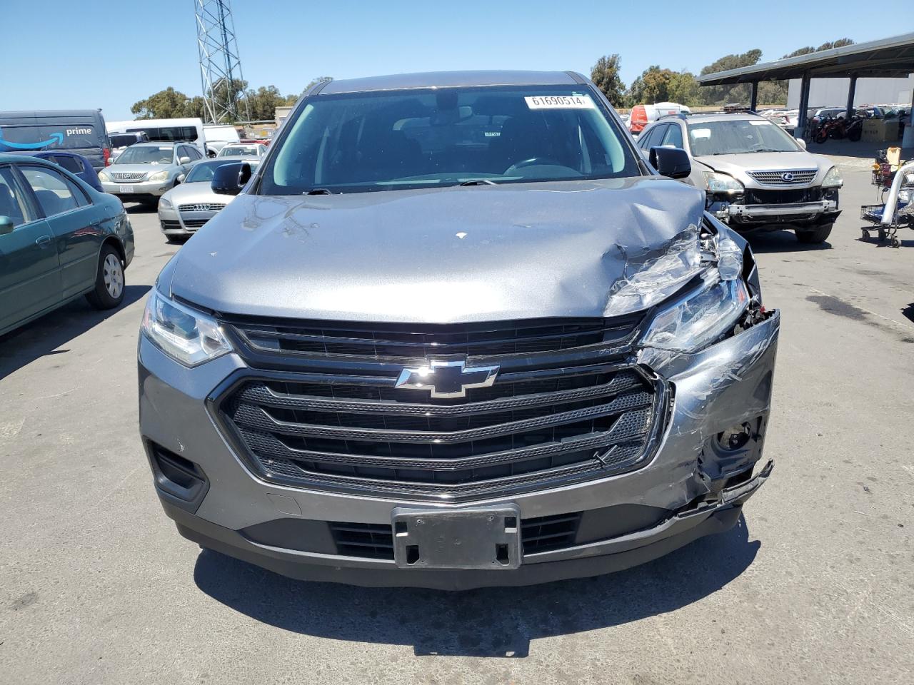 2020 Chevrolet Traverse Ls VIN: 1GNERFKW0LJ308128 Lot: 61690514