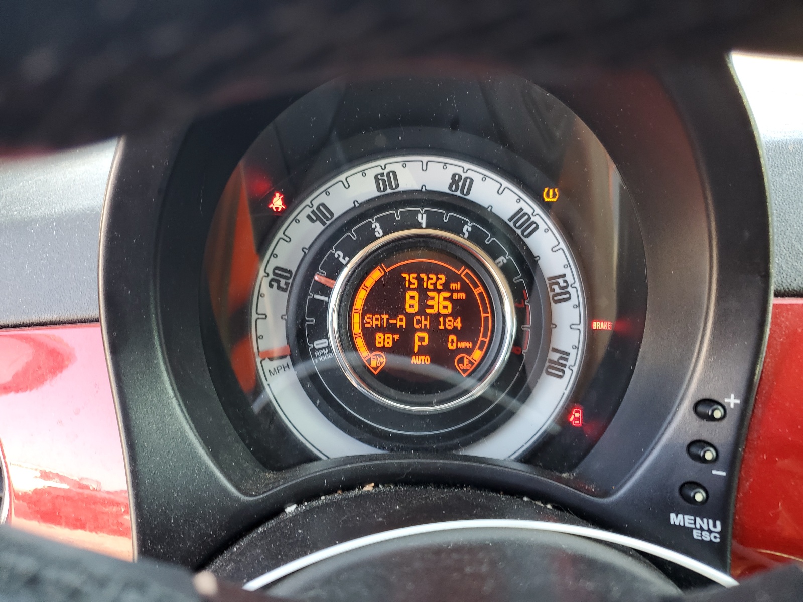 3C3CFFER4CT109479 2012 Fiat 500 Lounge