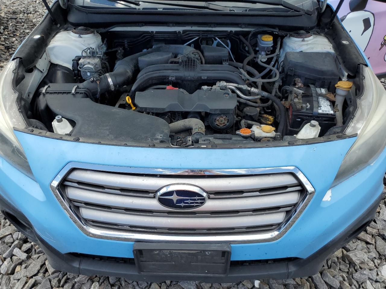 2016 Subaru Outback 2.5I Premium VIN: 4S4BSACC2G3278854 Lot: 62676394