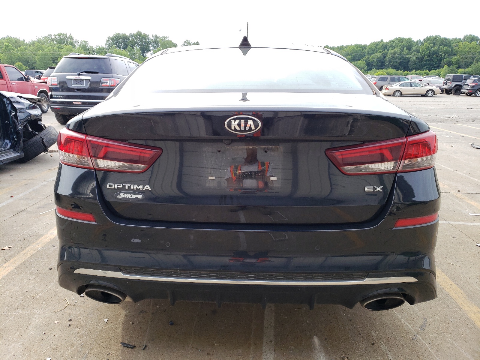 5XXGU4L10KG323349 2019 Kia Optima Ex