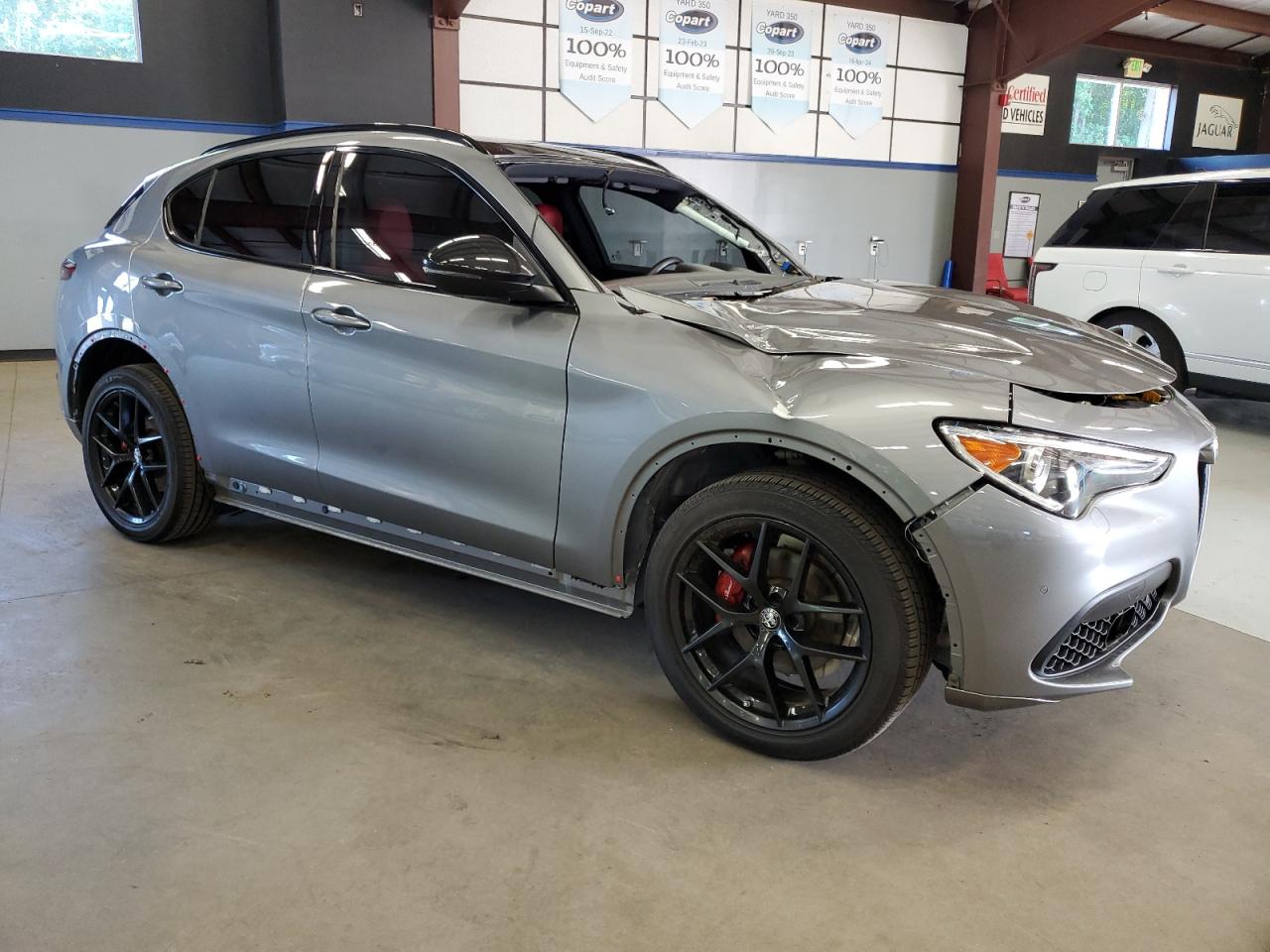 2021 Alfa Romeo Stelvio Ti VIN: ZASPAKBNXM7D15151 Lot: 62655534