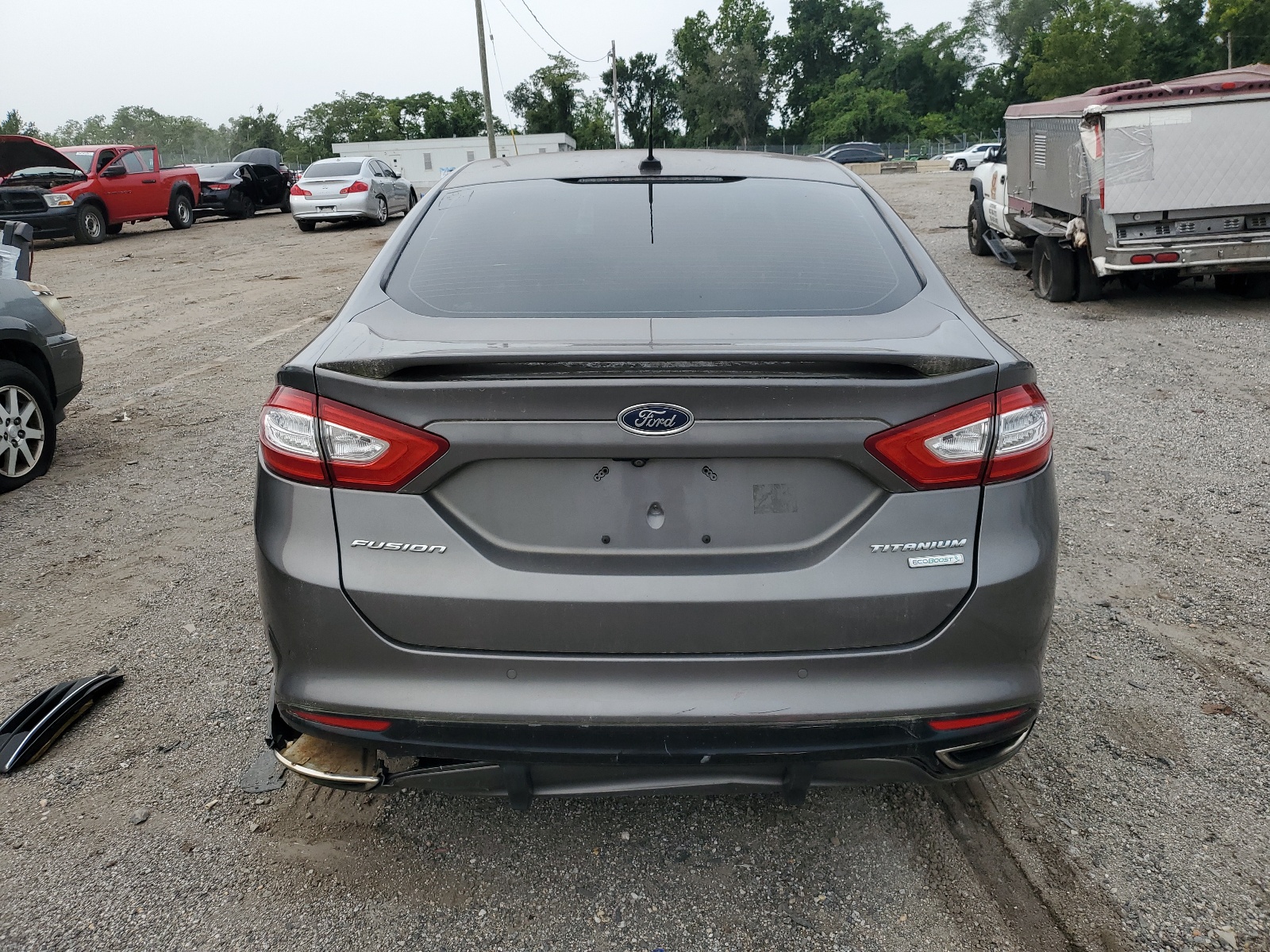 2014 Ford Fusion Titanium vin: 3FA6P0K99ER367347