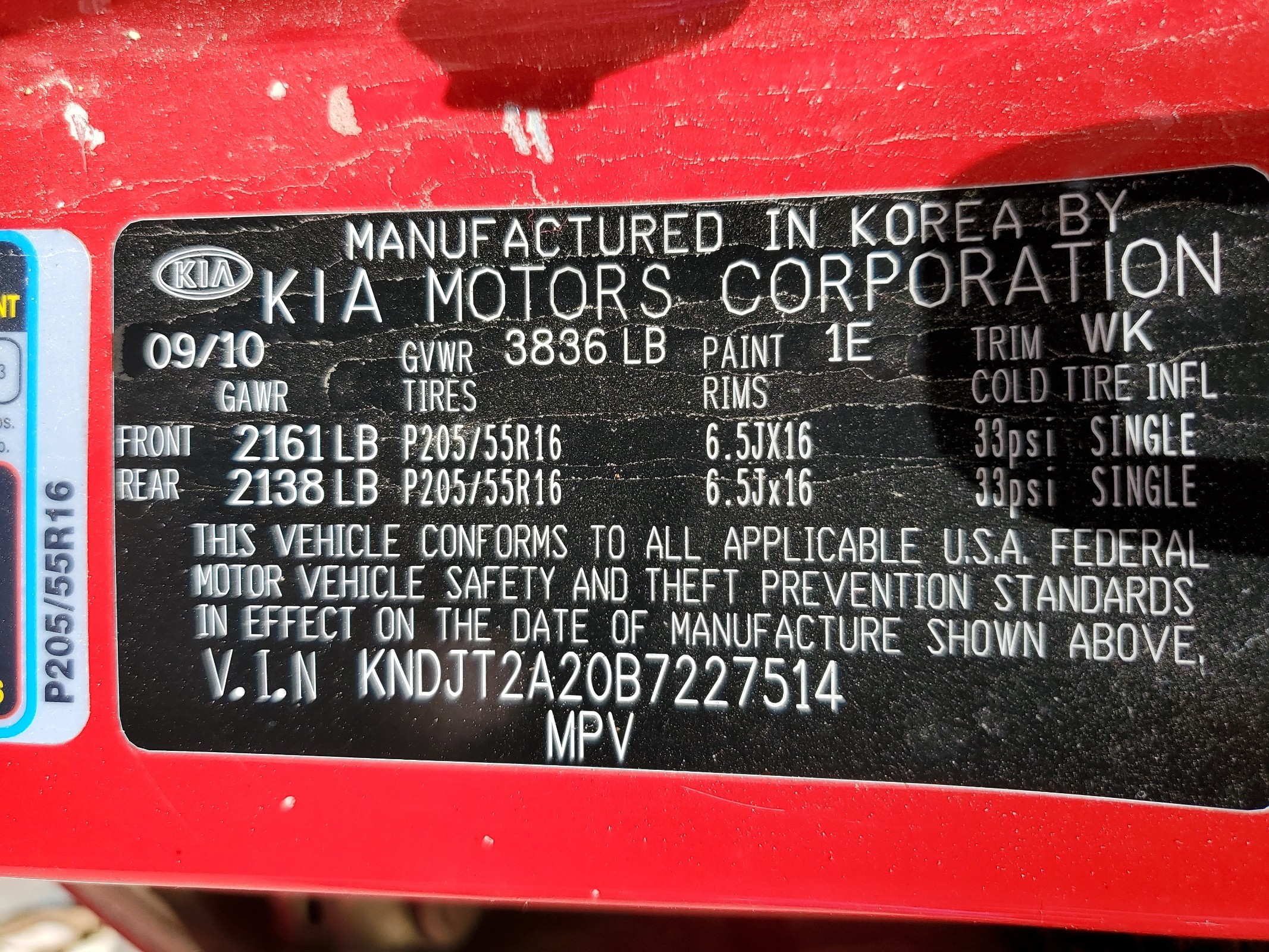 KNDJT2A20B7227514 2011 Kia Soul +