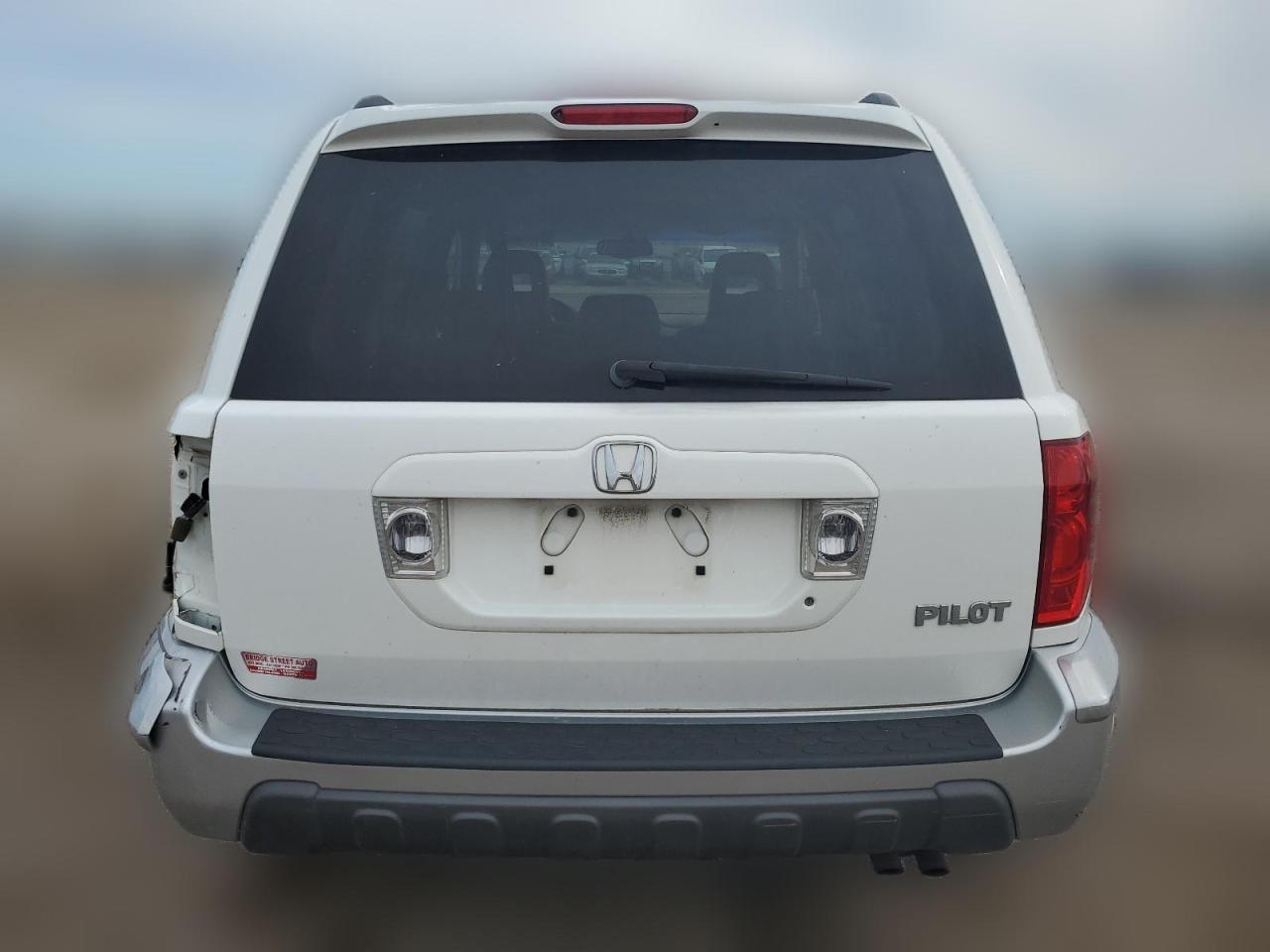 2005 Honda Pilot Exl VIN: 2HKYF18765H537863 Lot: 61653764