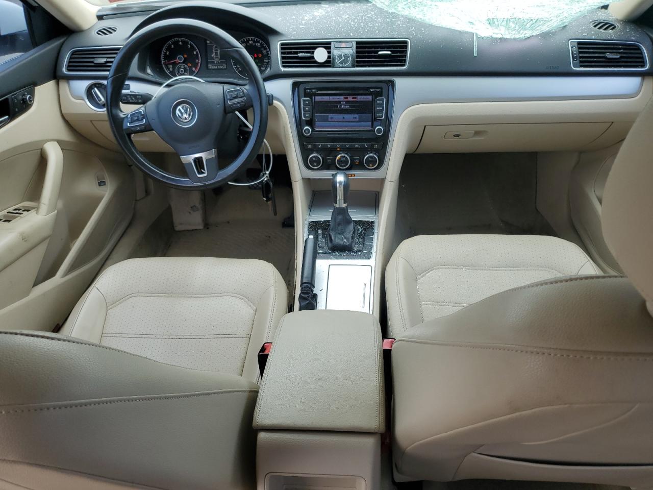 2012 Volkswagen Passat Se VIN: 1VWBP7A37CC096506 Lot: 61910624