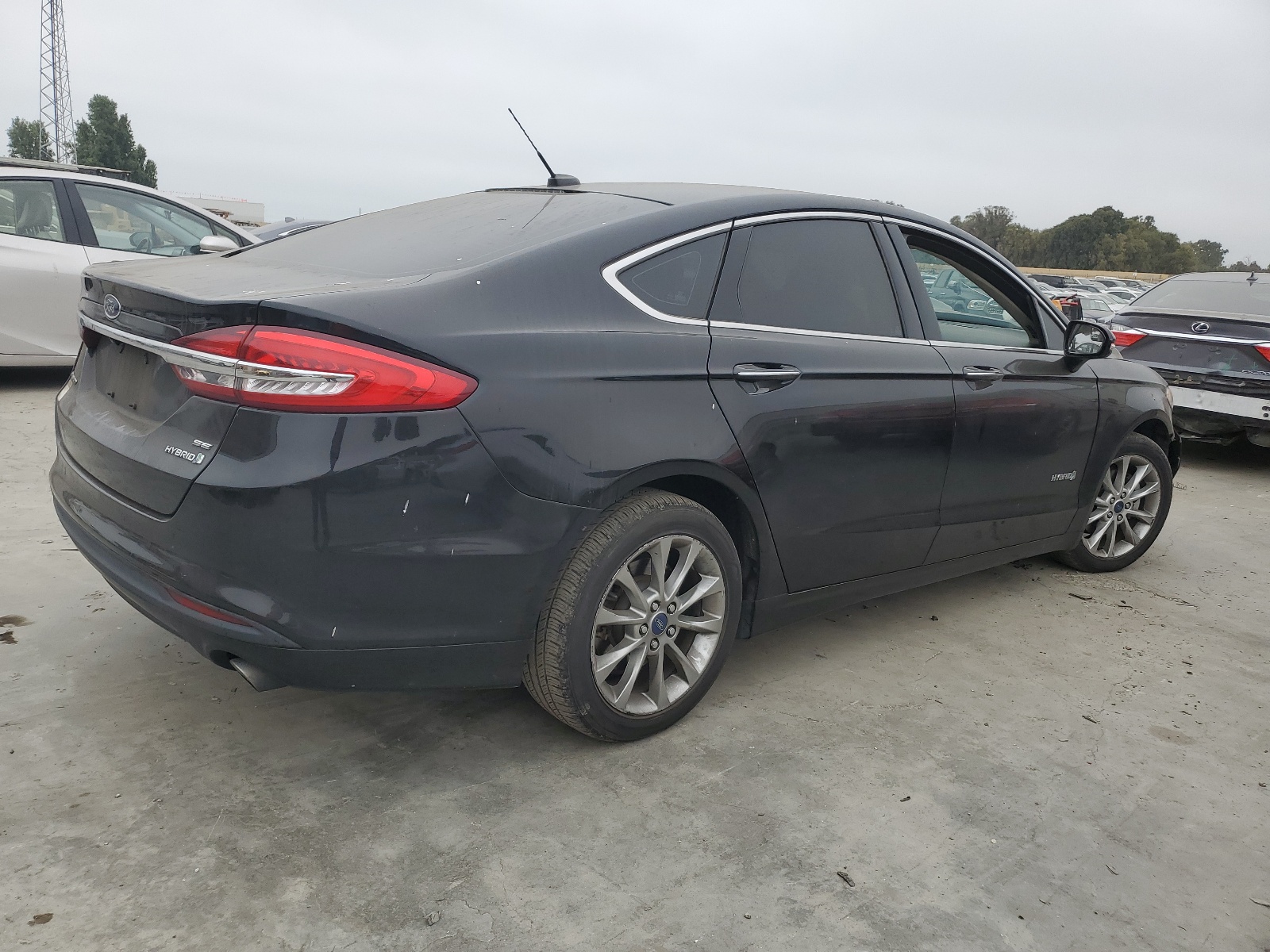 3FA6P0LU0HR163897 2017 Ford Fusion Se Hybrid