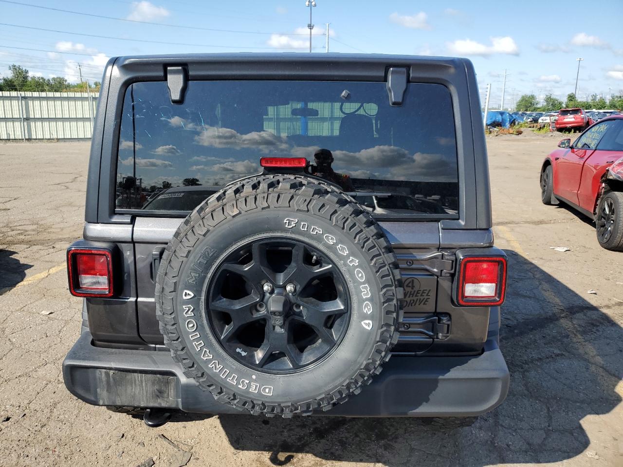 2021 Jeep Wrangler Unlimited Sport VIN: 1C4HJXDGXMW694036 Lot: 59953034