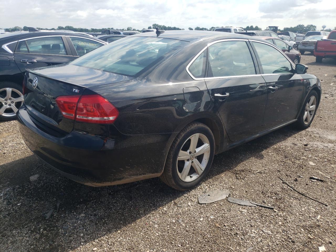 VIN 1VWAS7A35EC030162 2014 VOLKSWAGEN PASSAT no.3