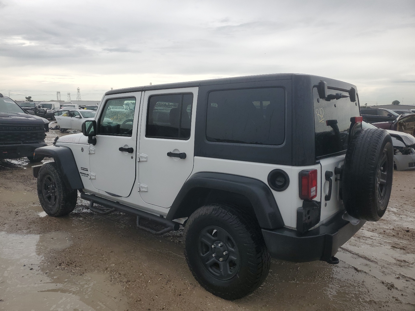 2017 Jeep Wrangler Unlimited Sport vin: 1C4BJWDG1HL608734