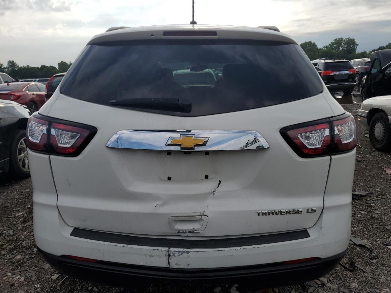 2013 Chevrolet Traverse Ls VIN: 1GNKRFED3DJ184144 Lot: 63393434