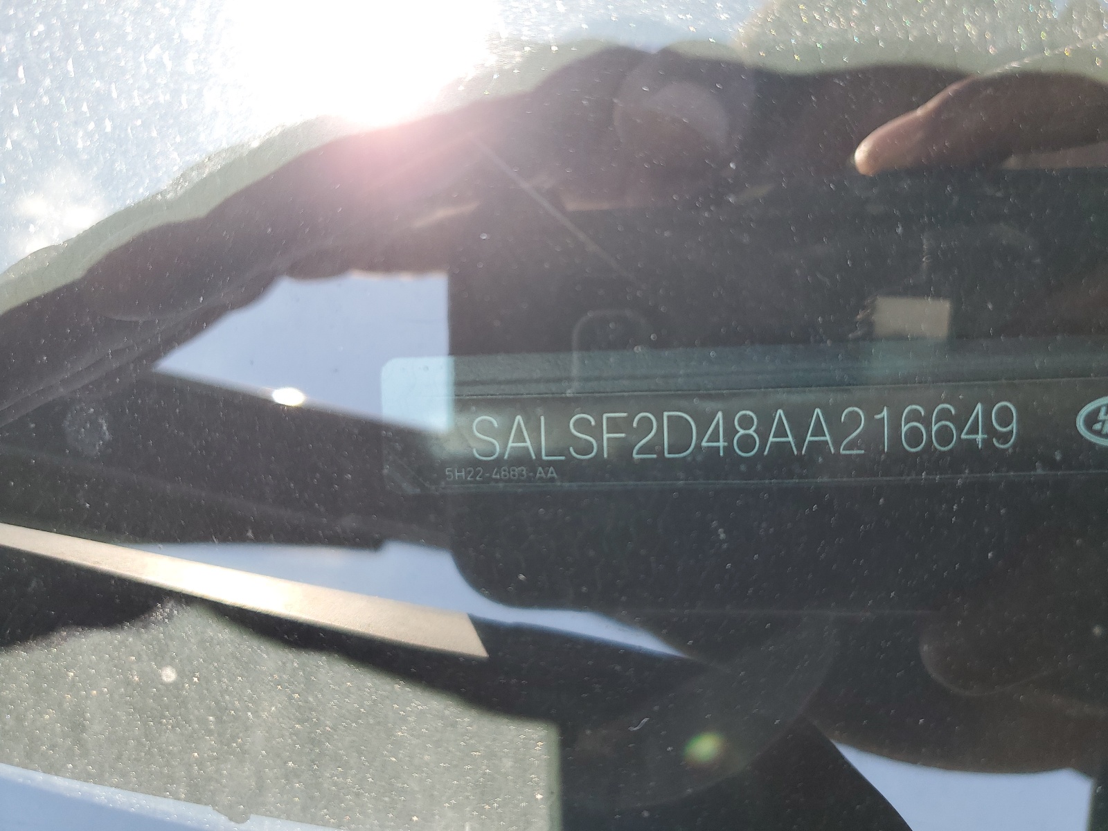 SALSF2D48AA216649 2010 Land Rover Range Rover Sport Hse