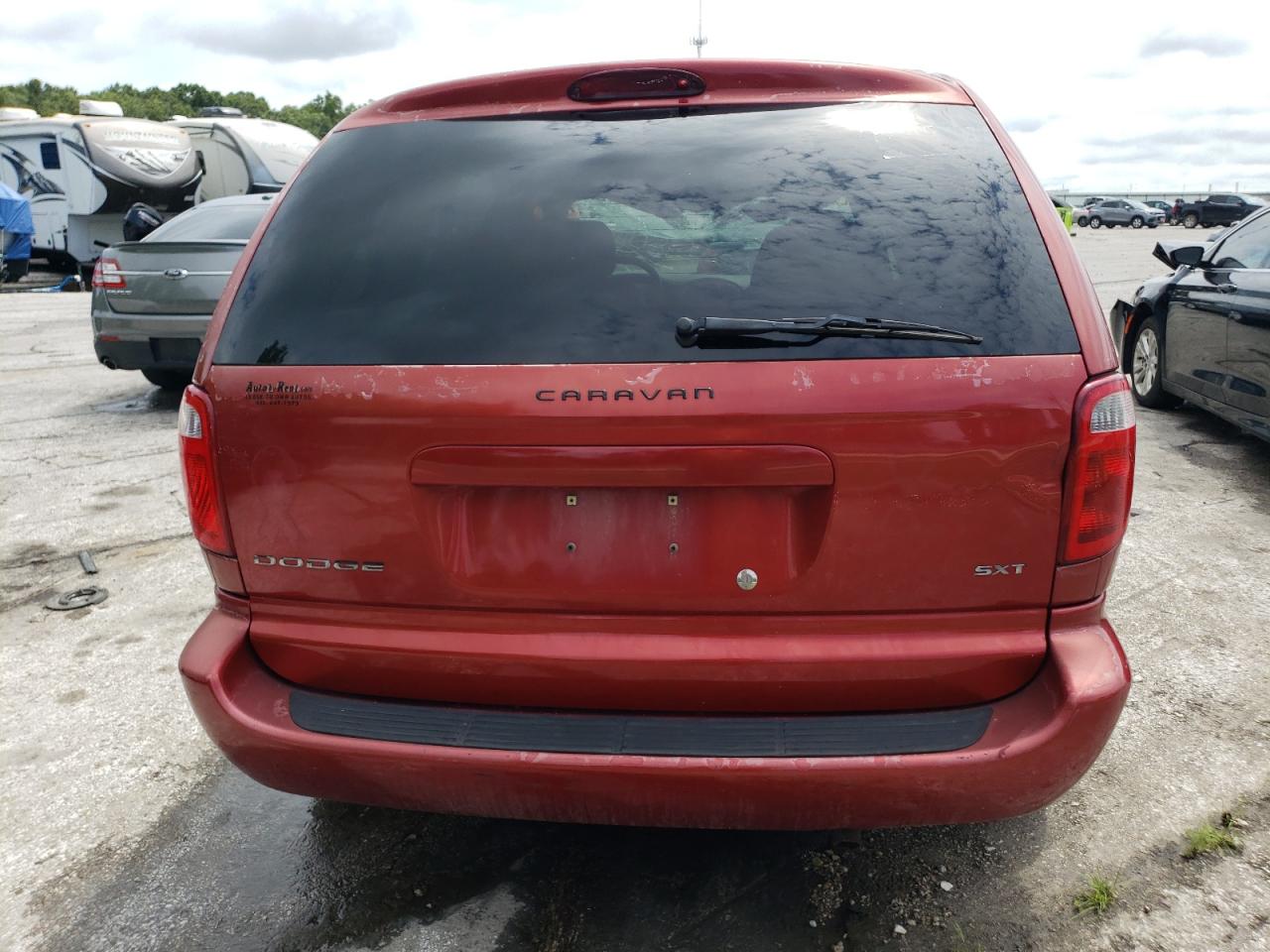 2006 Dodge Caravan Sxt VIN: 1D4GP45R16B713451 Lot: 63205864