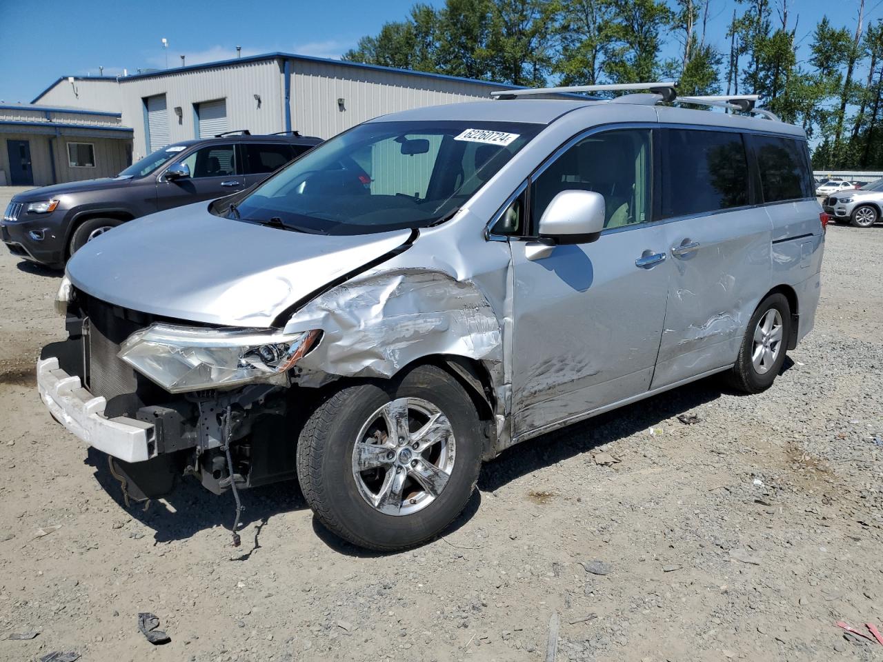 2012 Nissan Quest S VIN: JN8AE2KP2C9039284 Lot: 62260724