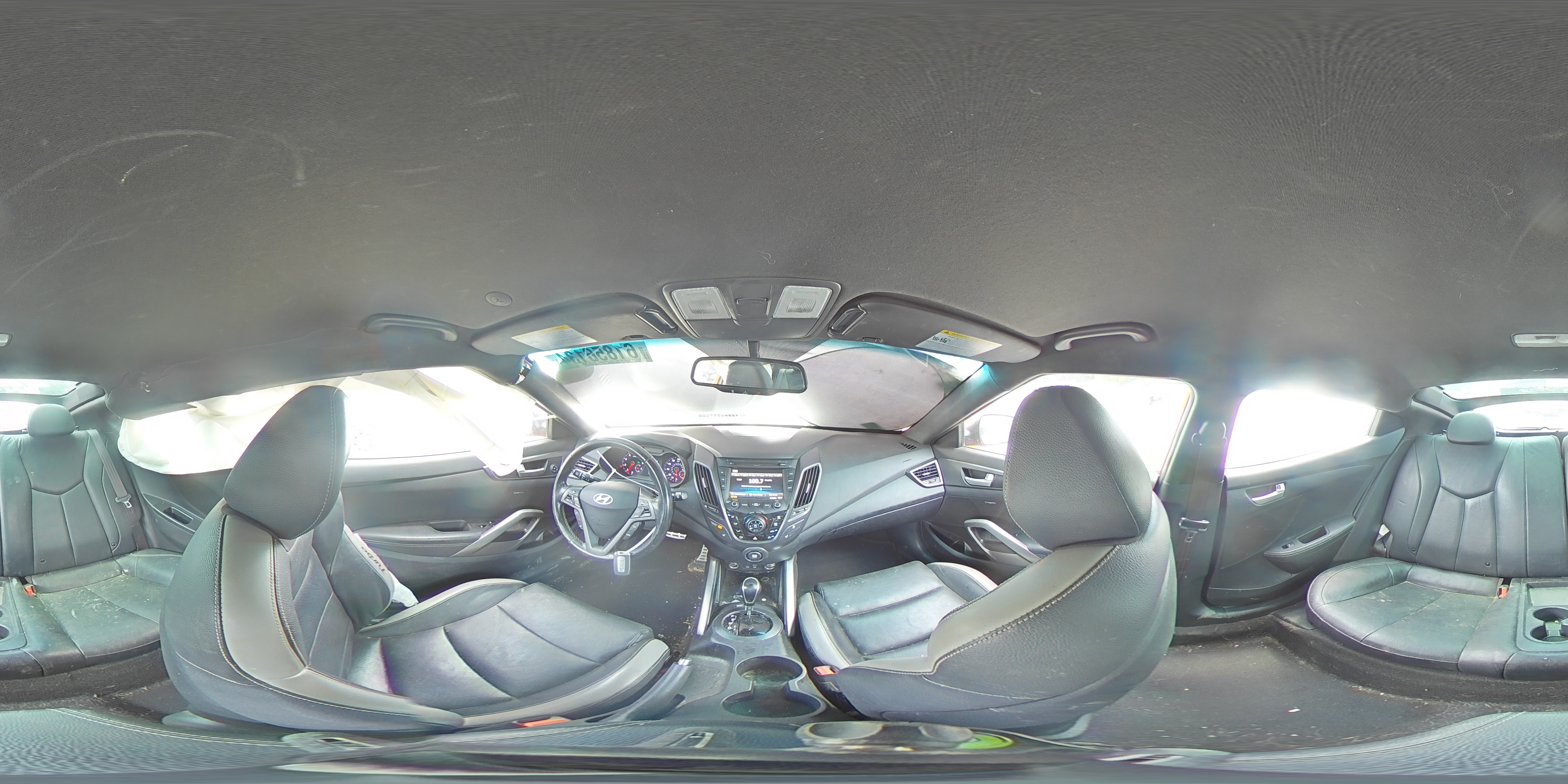 2016 Hyundai Veloster Turbo VIN: KMHTC6AE3GU290170 Lot: 61856134