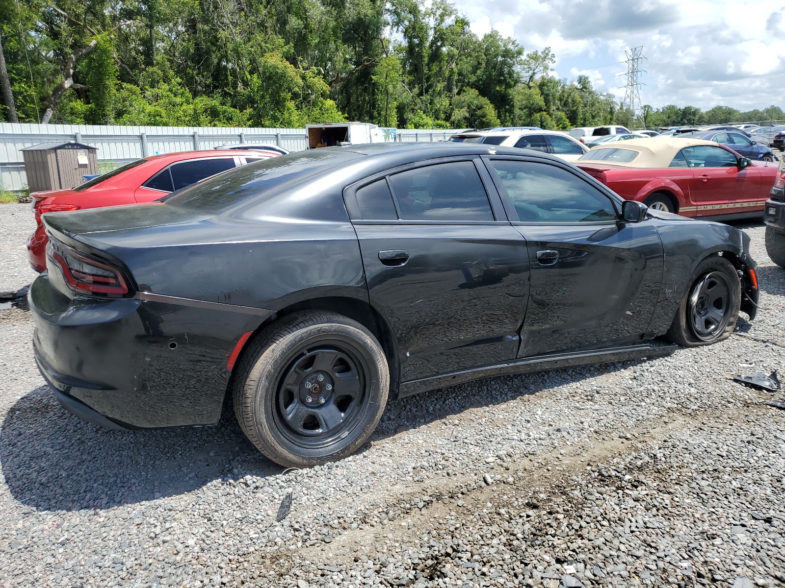 2019 Dodge Charger Police vin: 2C3CDXAT4KH703543