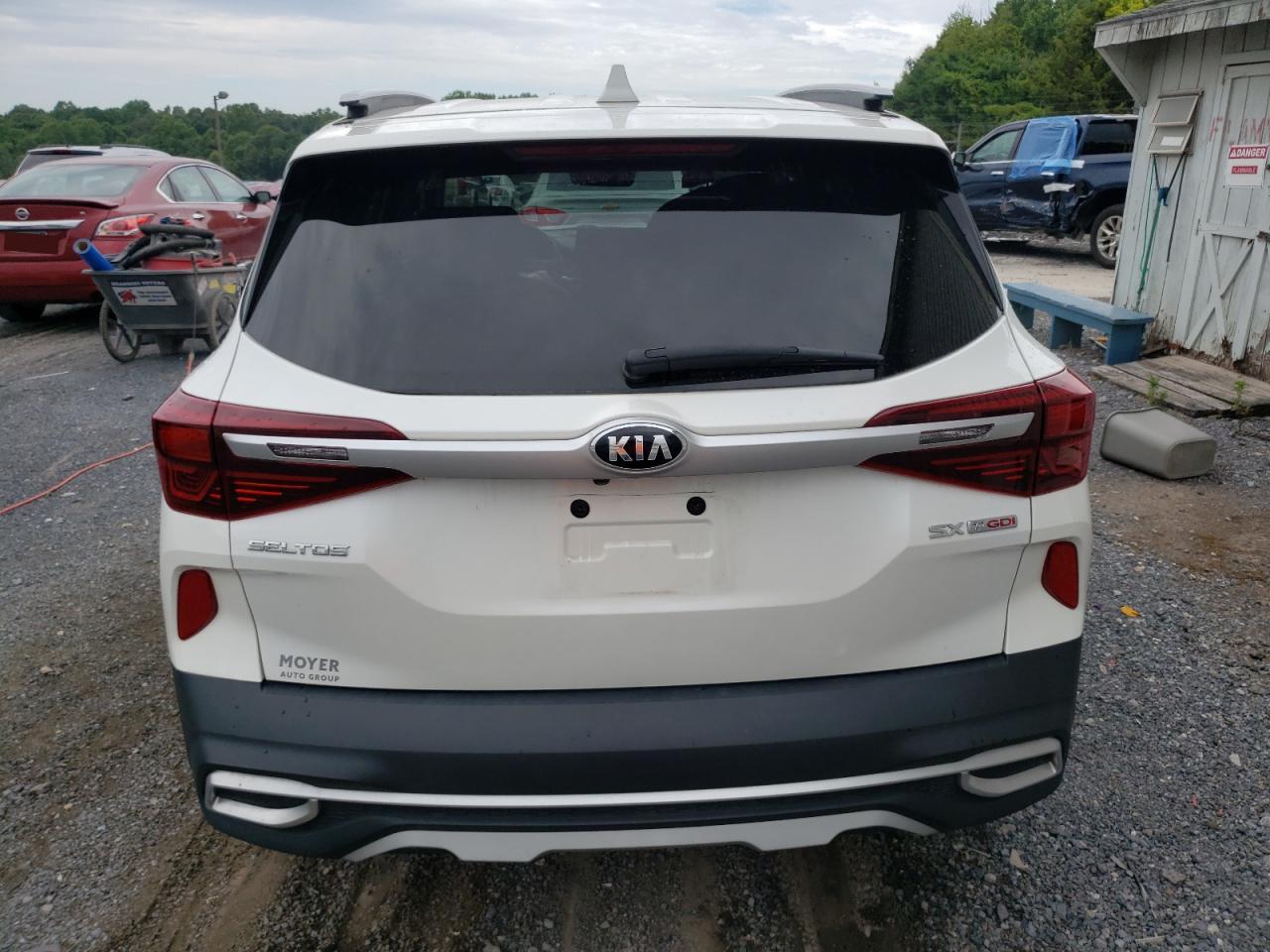 2021 Kia Seltos Sx VIN: KNDETCA23M7163771 Lot: 62717554