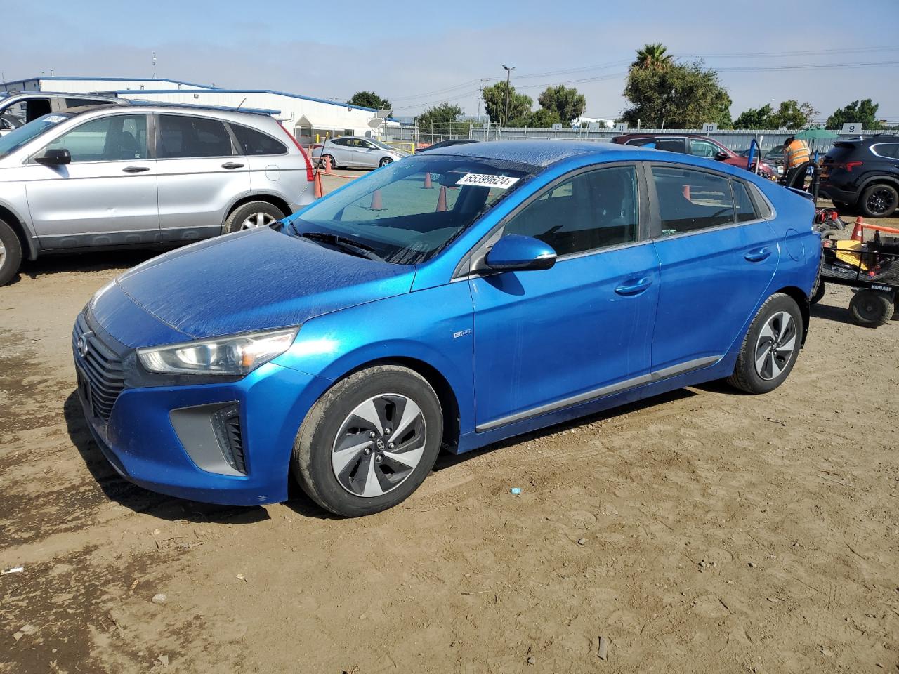 2017 Hyundai Ioniq Sel VIN: KMHC75LC2HU057179 Lot: 65399624