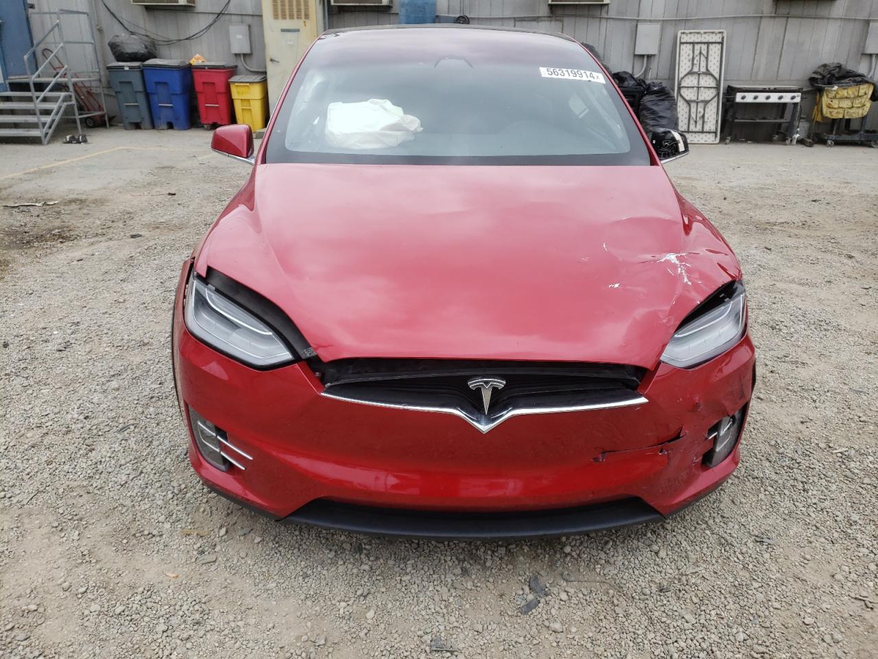 2021 Tesla Model X vin: 5YJXCBE24MF324376