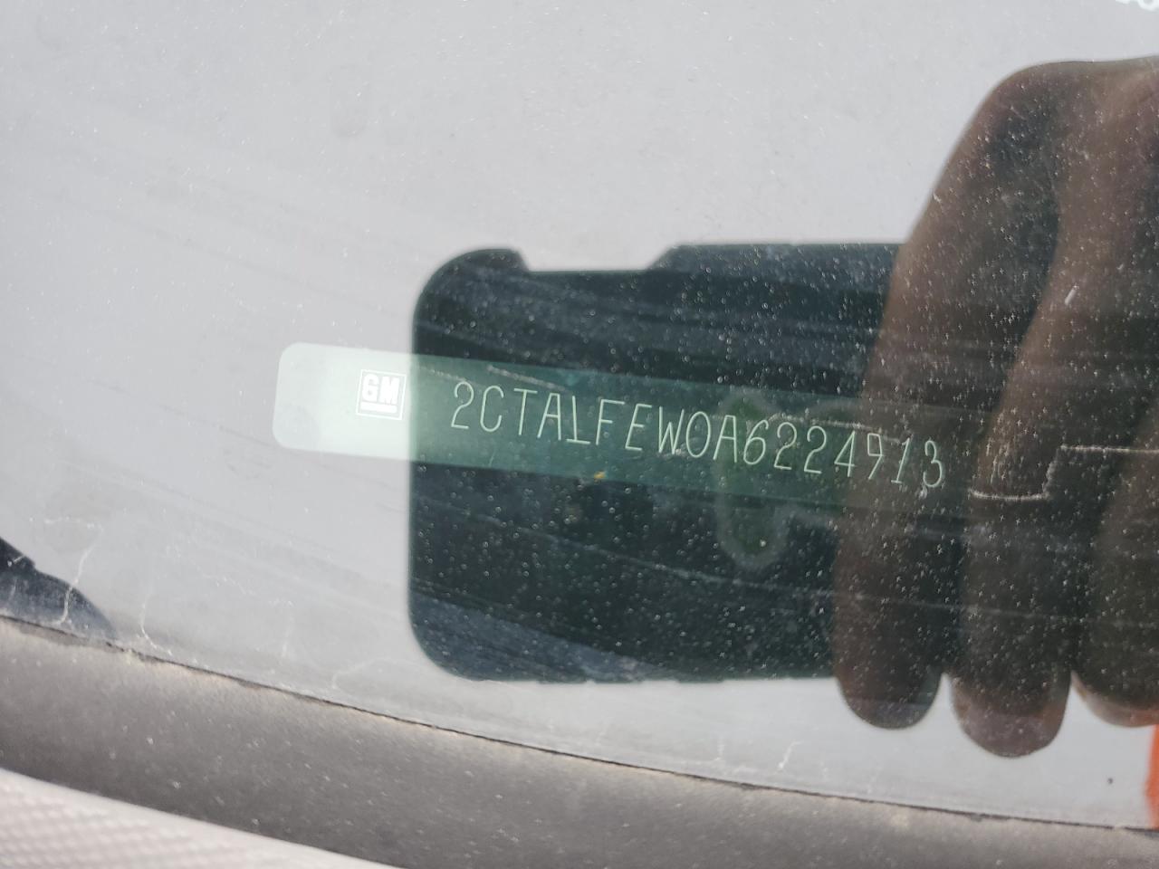 2010 GMC Terrain Slt VIN: 2CTALFEW0A6224913 Lot: 61997174