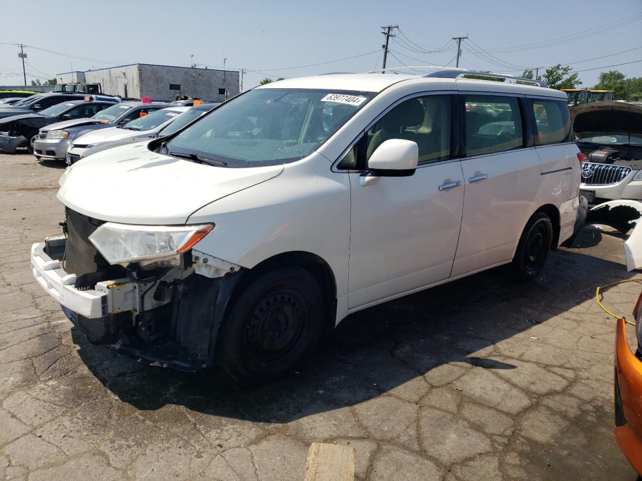 2013 Nissan Quest S VIN: JN8AE2KP9D9069917 Lot: 63977404