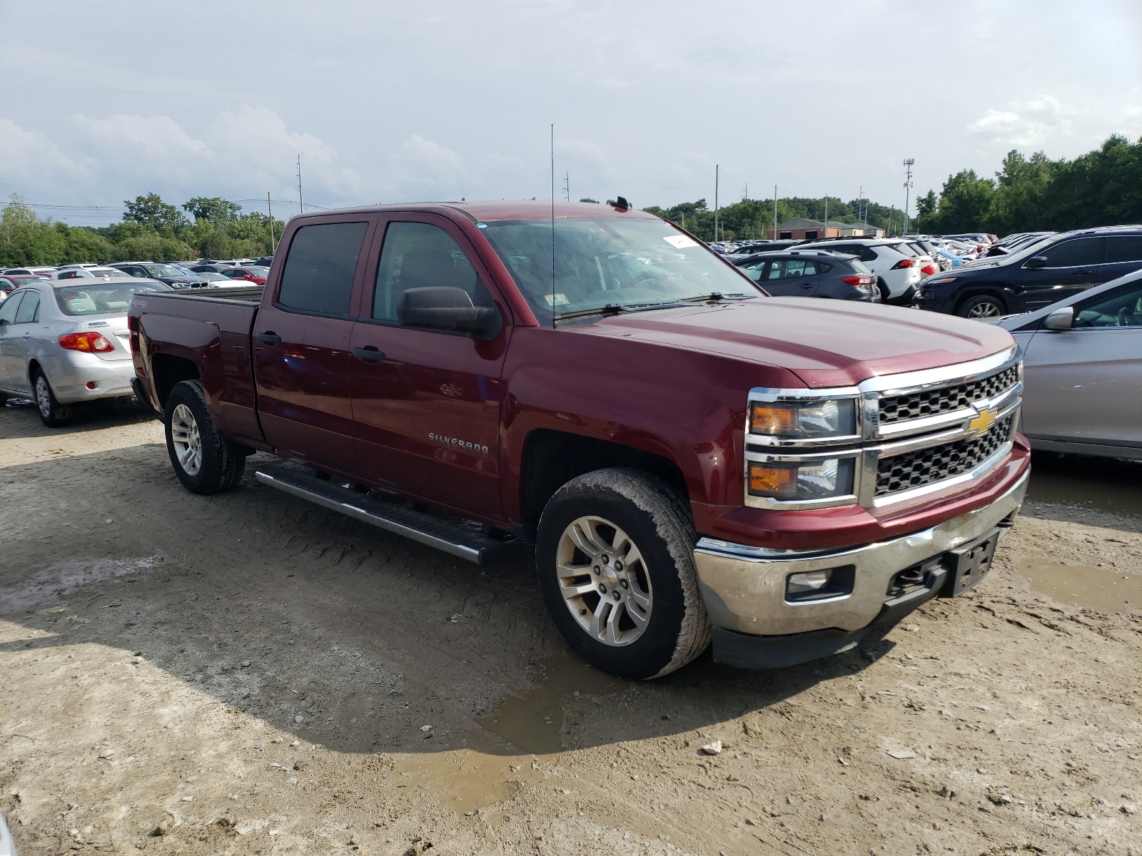 2014 Chevrolet Silverado K1500 Lt vin: 3GCUKREC7EG153660