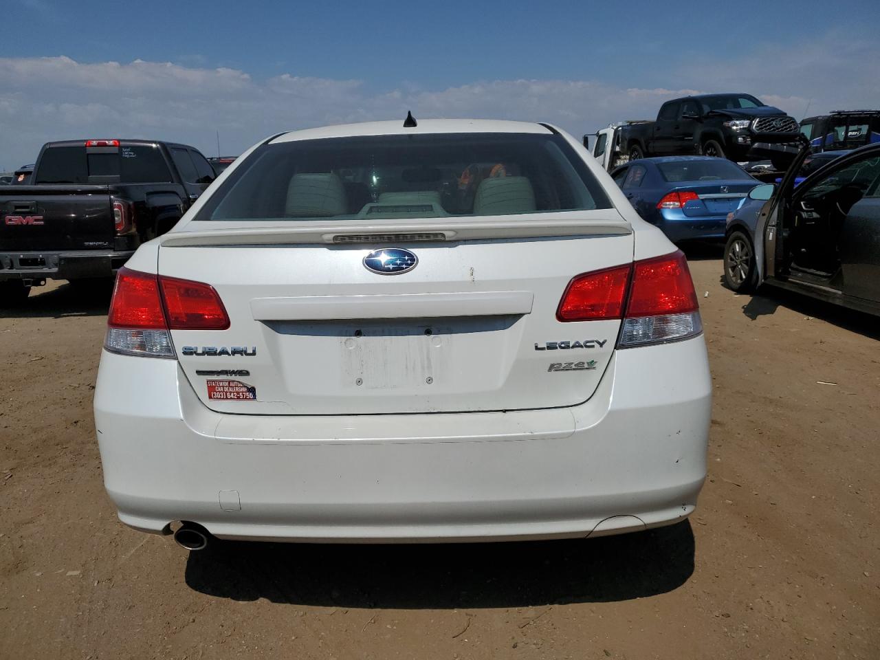 2012 Subaru Legacy 2.5I Limited VIN: 4S3BMBK64C3026372 Lot: 63293634