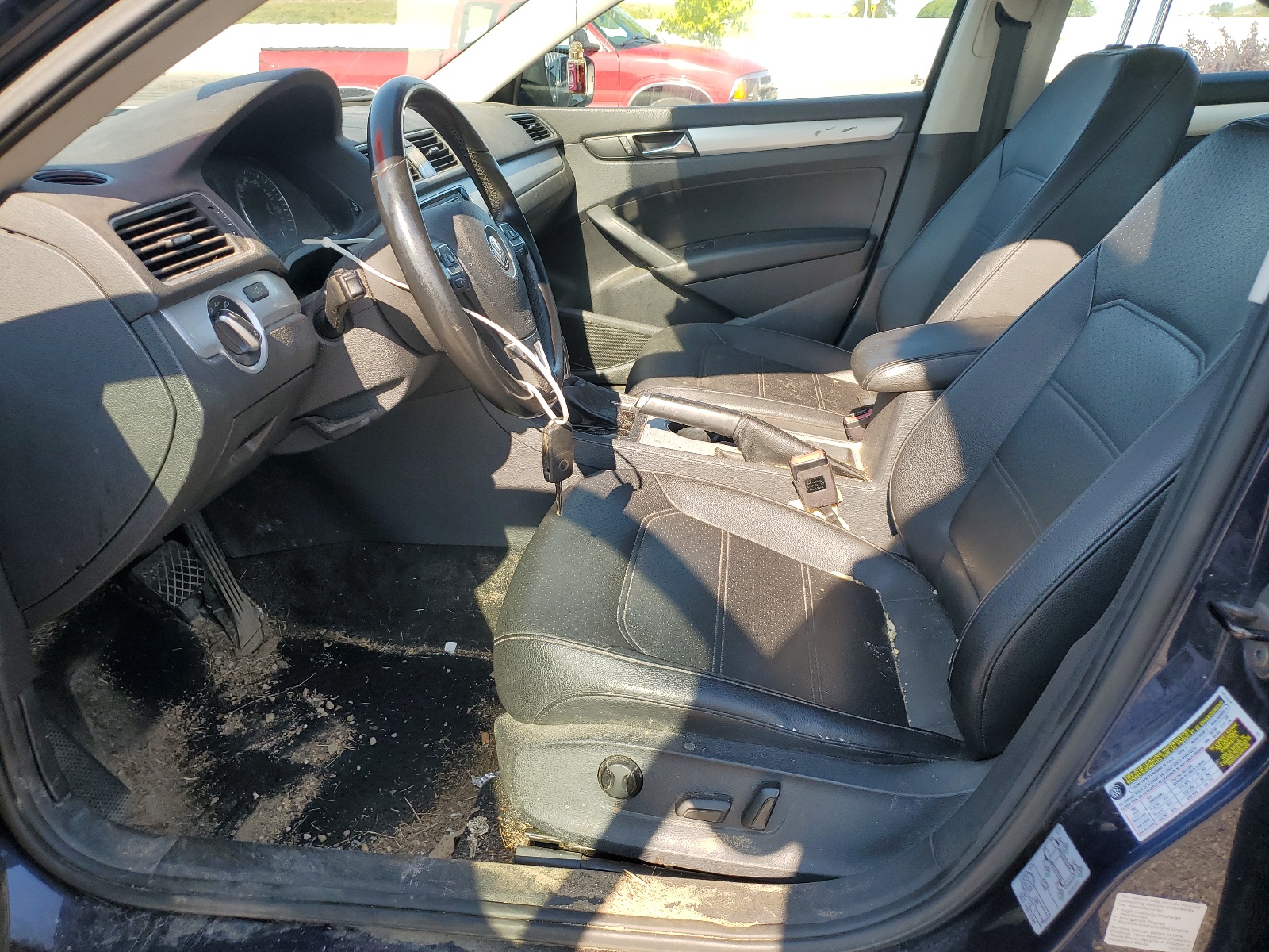 1VWBP7A39DC074752 2013 Volkswagen Passat Se