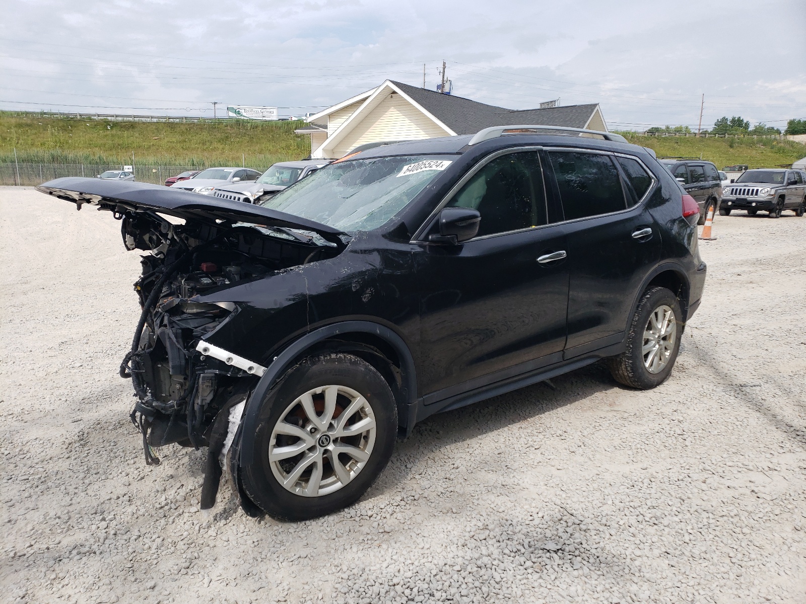 2017 Nissan Rogue Sv vin: 5N1AT2MV6HC886232