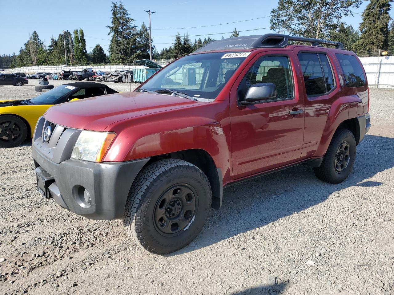 2007 Nissan Xterra Off Road VIN: 5N1AN08W67C540777 Lot: 64896214