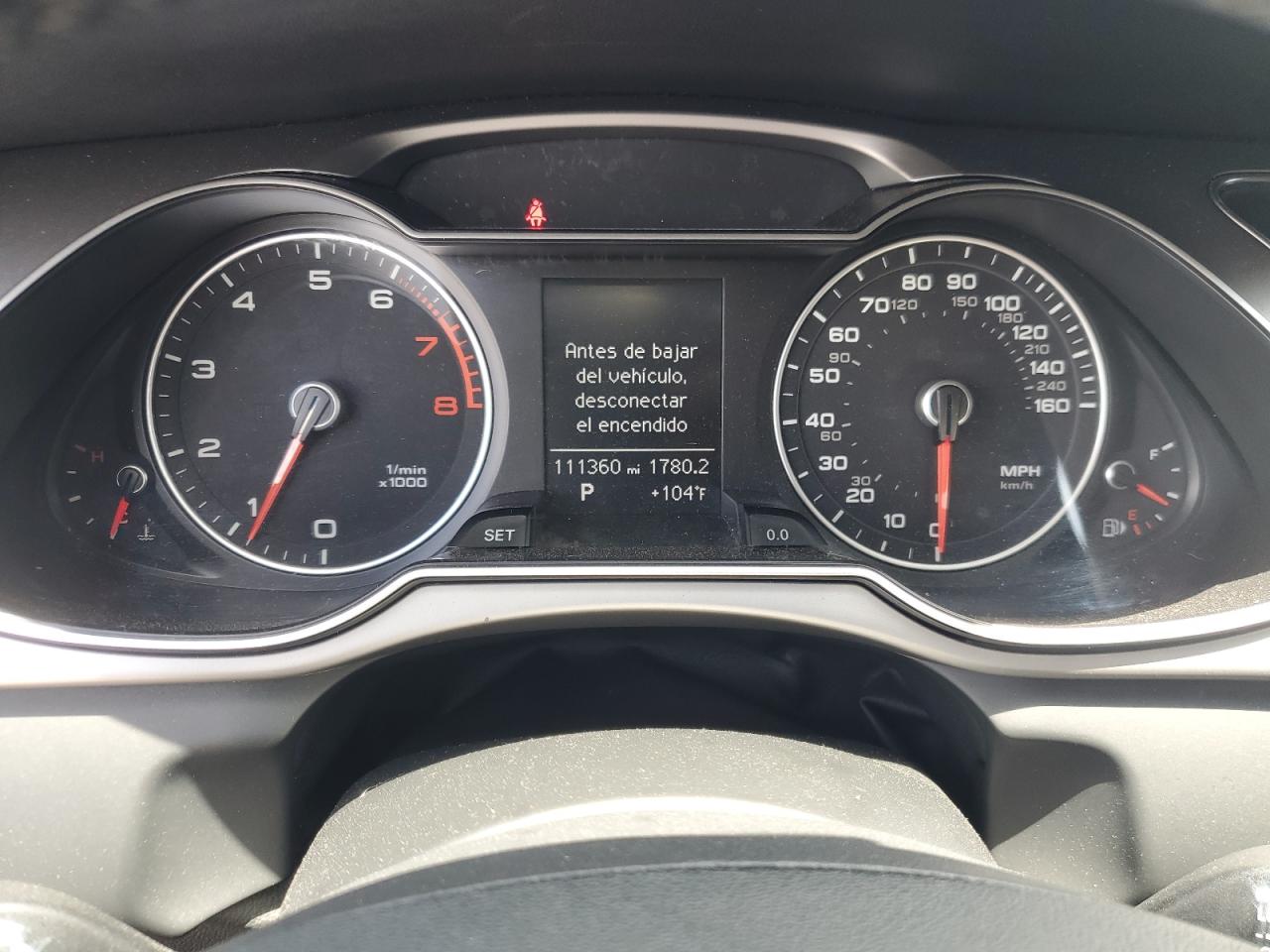 2014 Audi A4 Premium VIN: WAUAFAFL6EN023347 Lot: 63072304