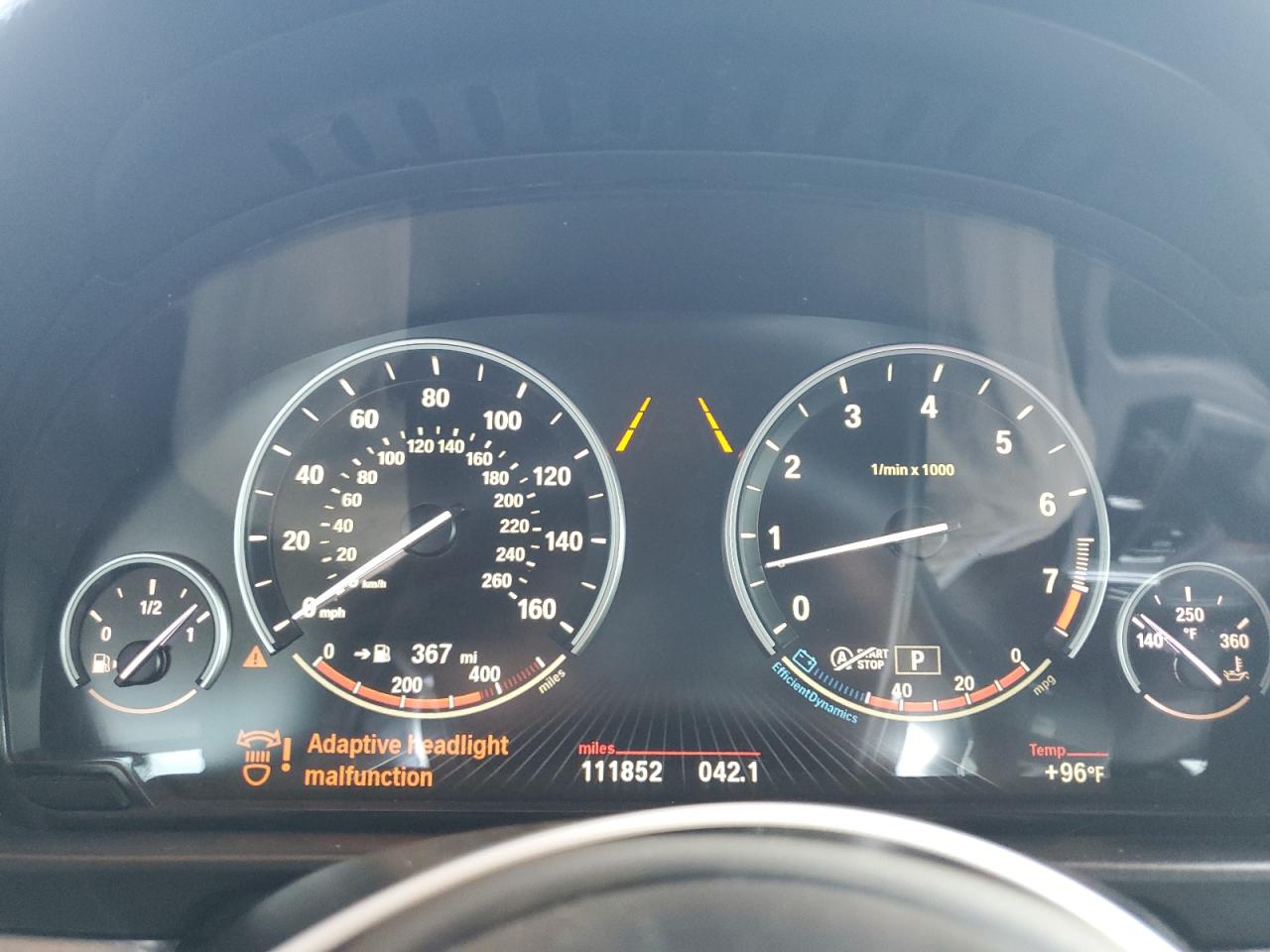 2015 BMW 535 I VIN: WBA5B1C50FD921288 Lot: 62752404