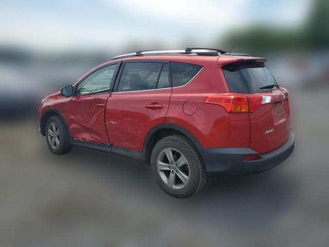  TOYOTA RAV4 2015 Червоний