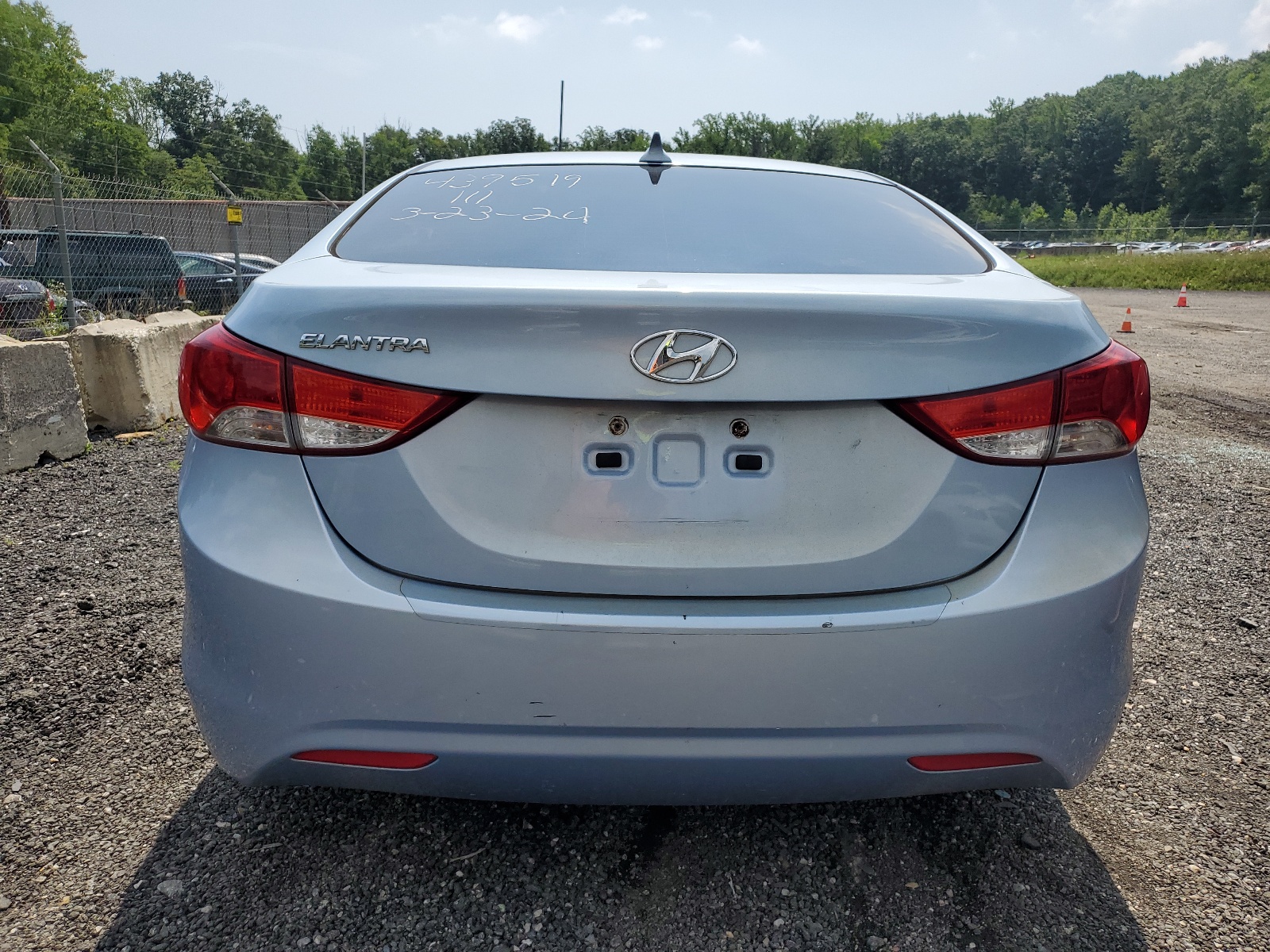 KMHDH4AE5CU227799 2012 Hyundai Elantra Gls