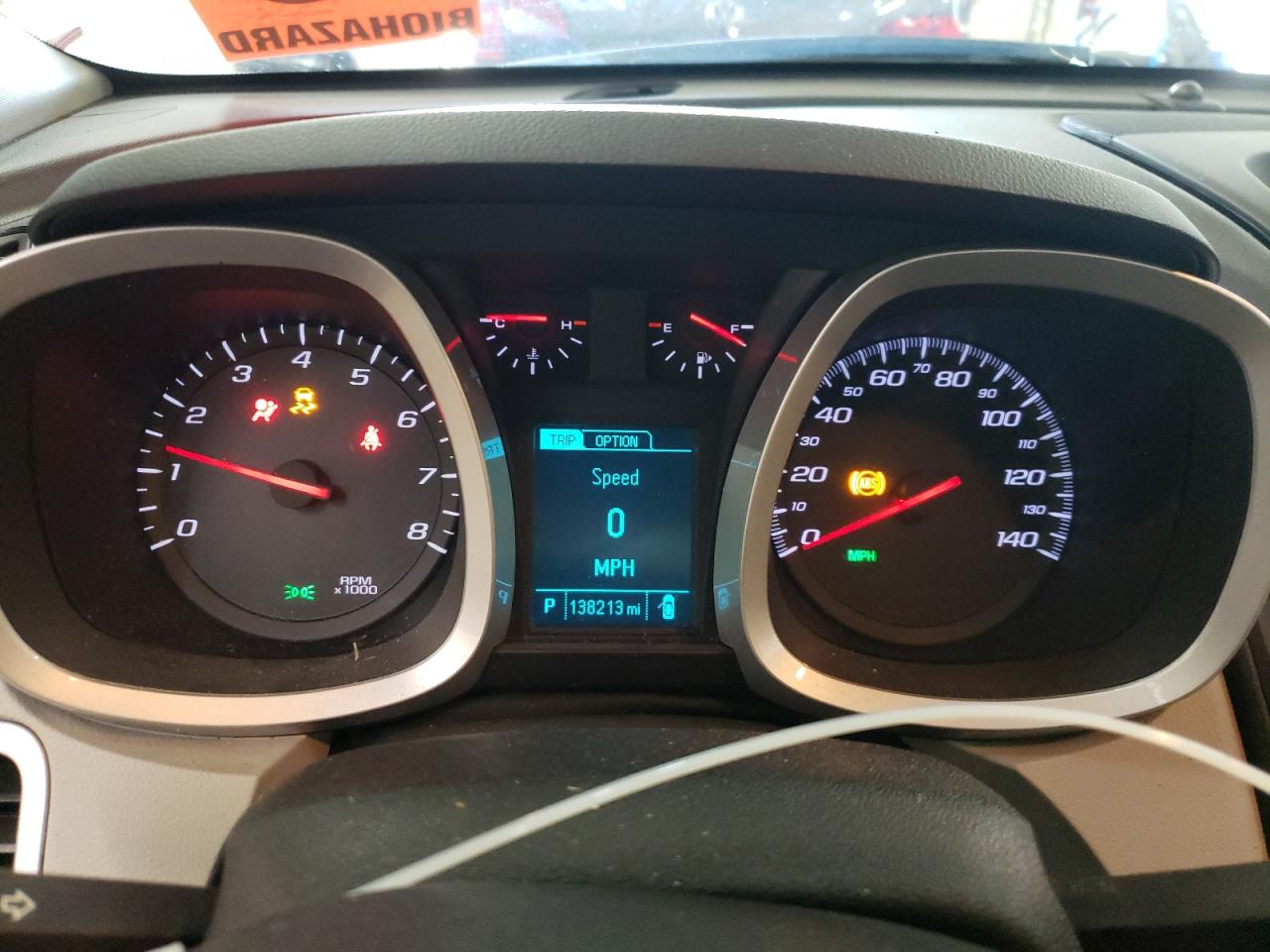 2013 Chevrolet Equinox Ltz VIN: 1GNFLGEK2DZ119083 Lot: 62104504