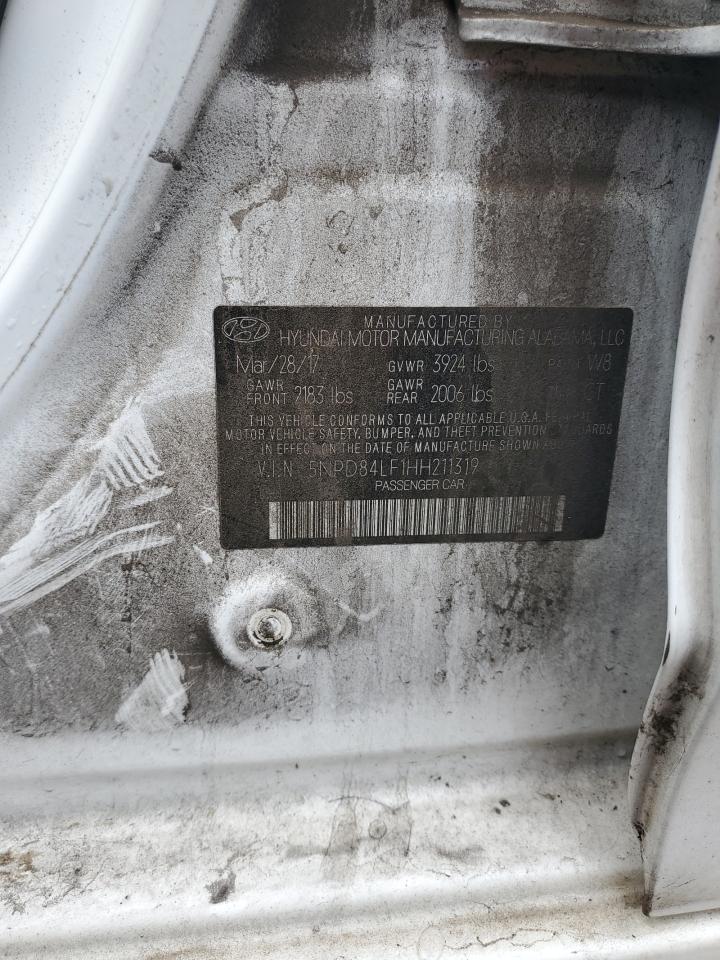 2017 Hyundai Elantra Se VIN: 5NPD84LF1HH211319 Lot: 64811174