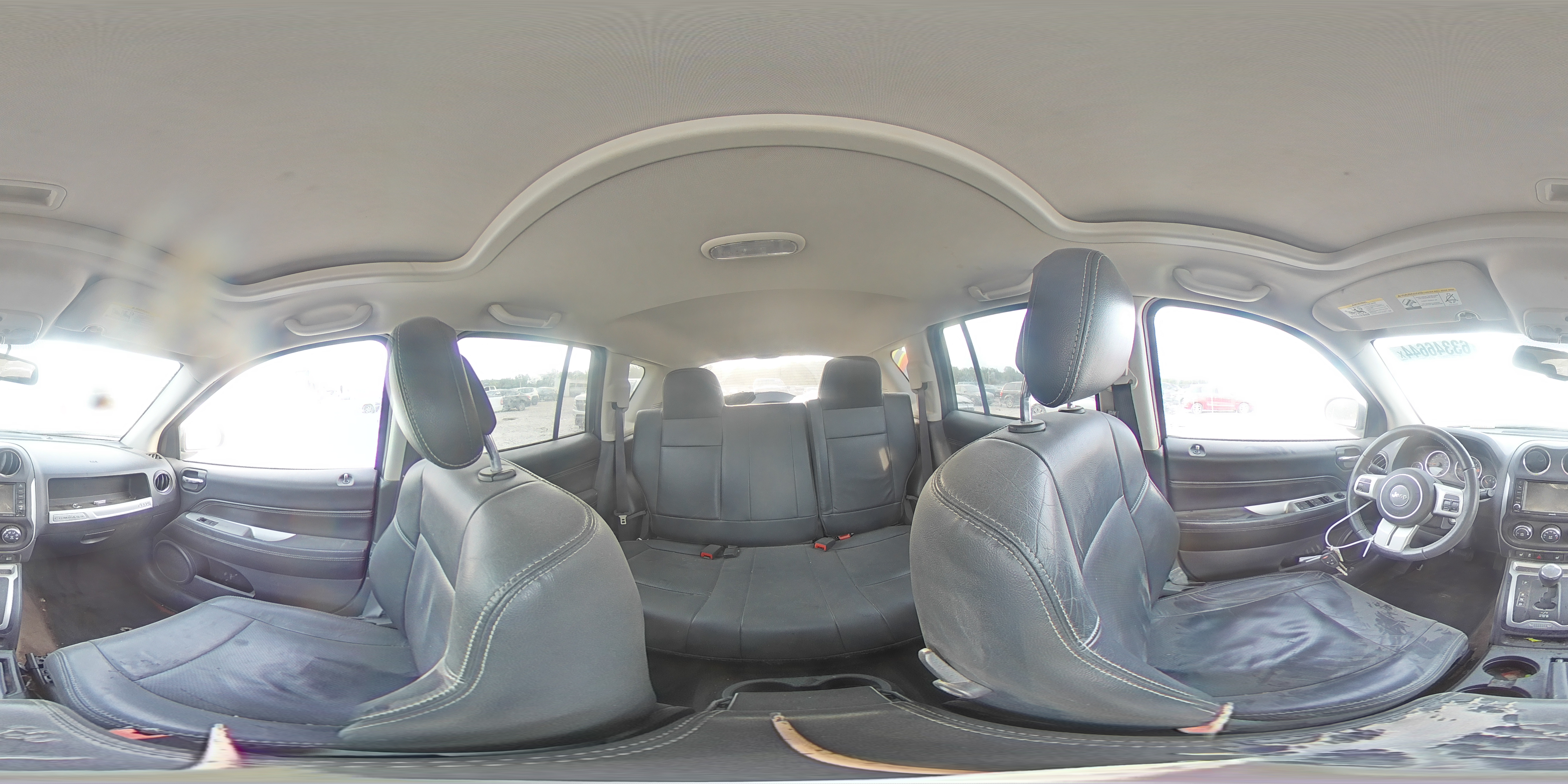 2017 Jeep Compass Latitude VIN: 1C4NJCEA2HD153182 Lot: 63346644