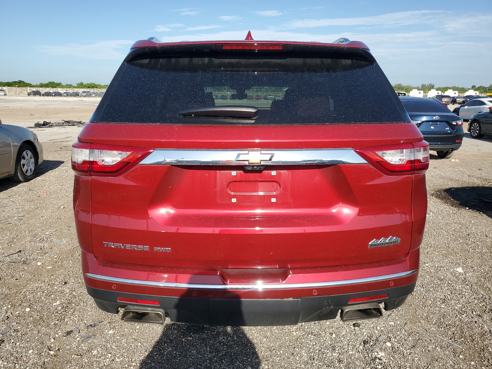 1GNEVKKW4JJ130659 2018 Chevrolet Traverse High Country