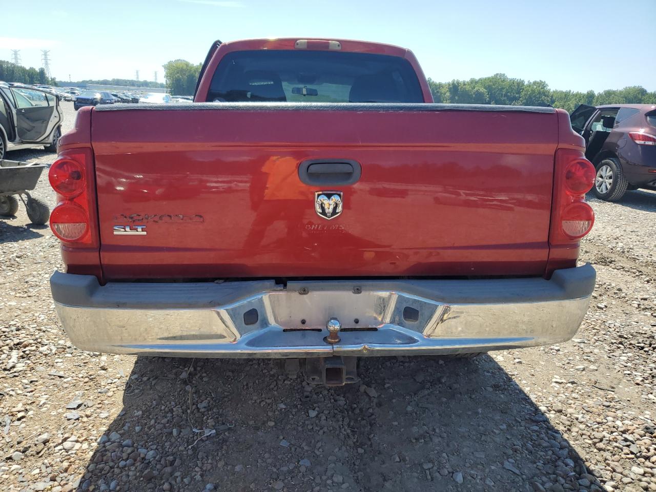 2006 Dodge Dakota Quad Slt VIN: 1D7HW48K76S536008 Lot: 62453804