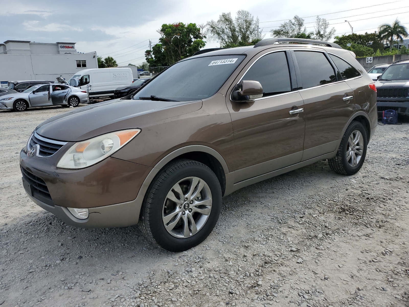 KM8NUDCC6CU195490 2012 Hyundai Veracruz Gls