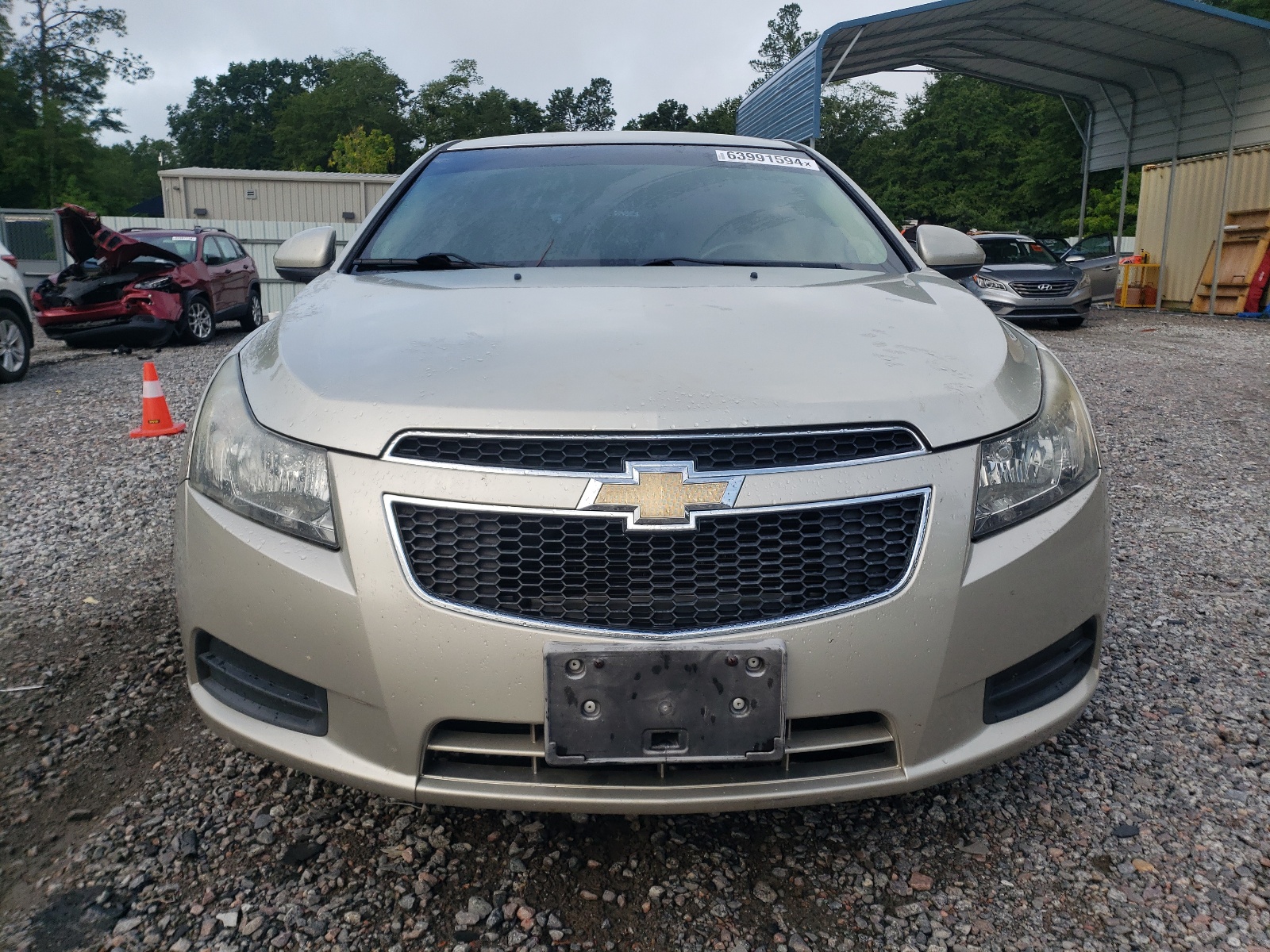 2013 Chevrolet Cruze Lt vin: 1G1PE5SB4D7134060