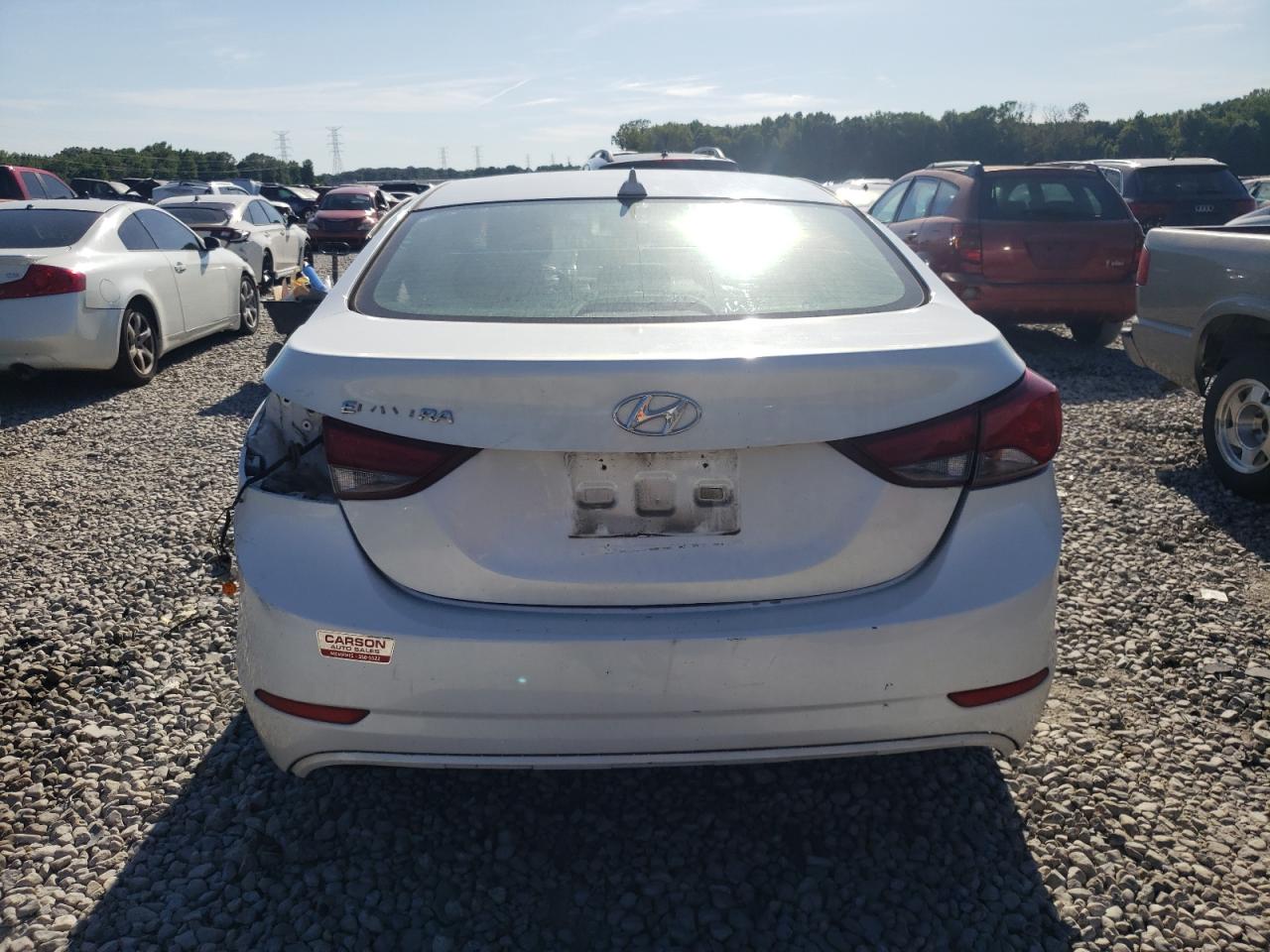 VIN 5NPDH4AE0GH787167 2016 HYUNDAI ELANTRA no.6