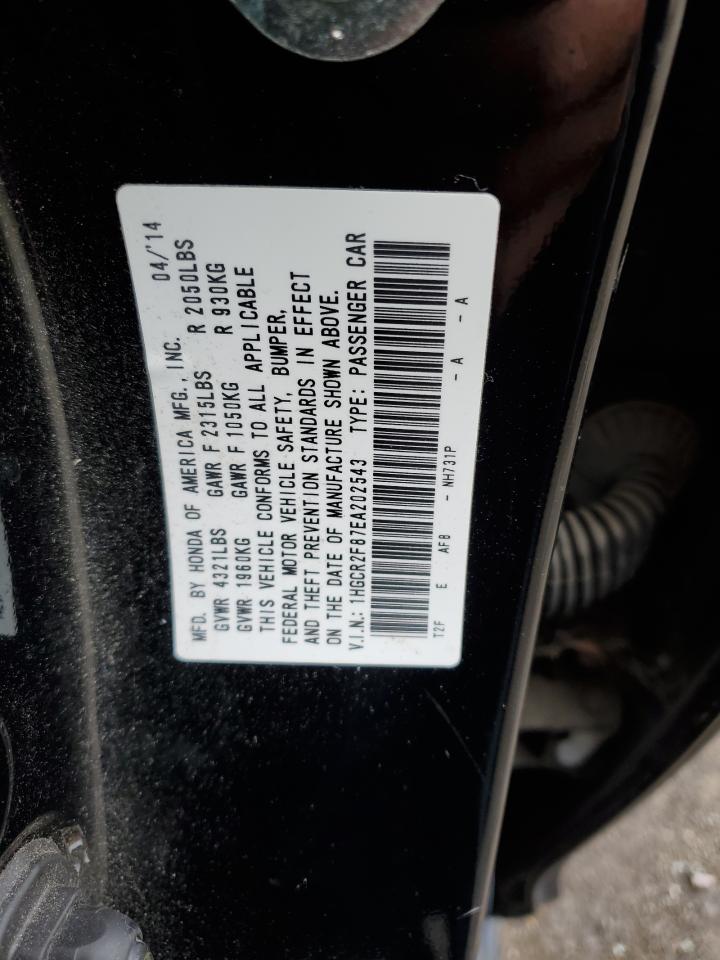 1HGCR2F87EA202543 2014 Honda Accord Exl