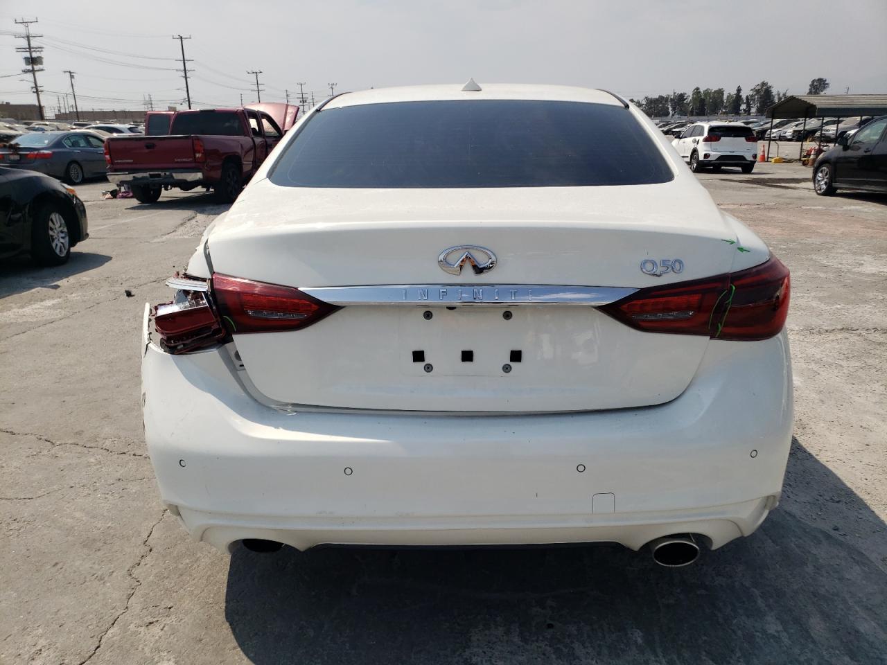 2021 Infiniti Q50 Luxe VIN: JN1EV7BP4MM707520 Lot: 62401874