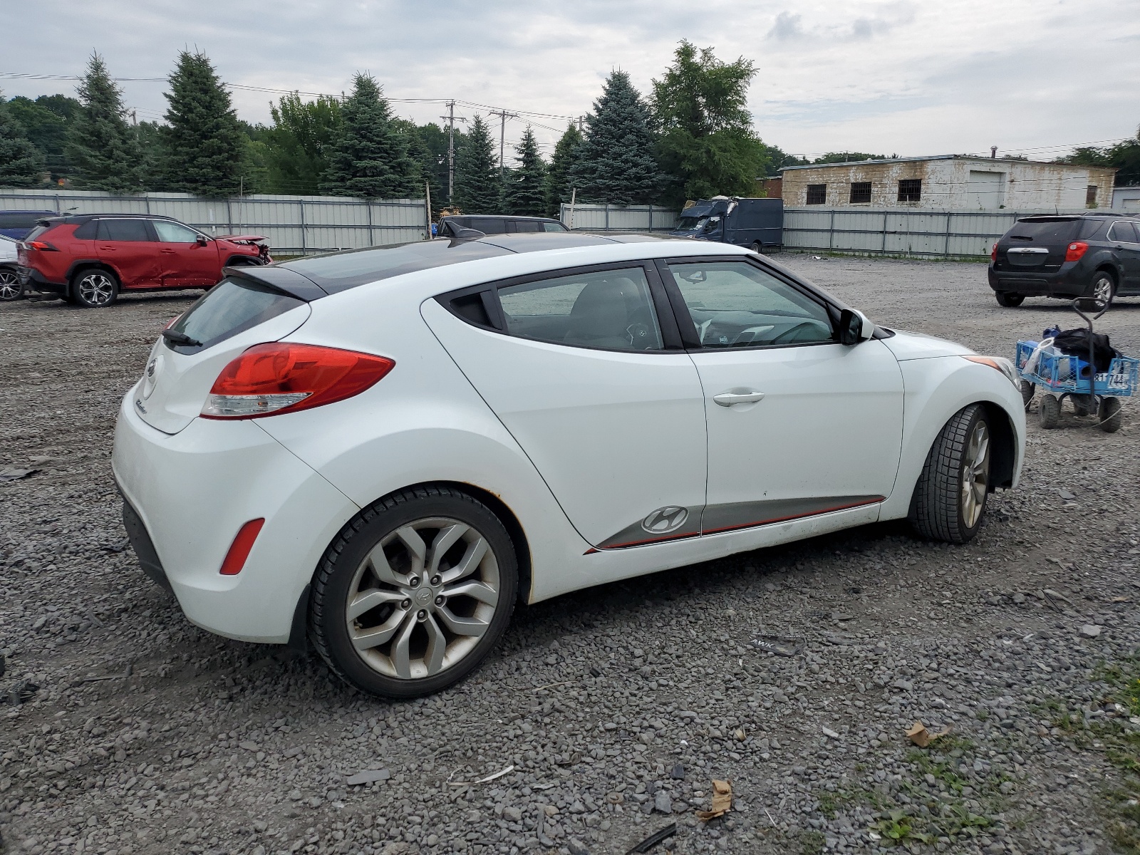 2012 Hyundai Veloster vin: KMHTC6AD5CU045789