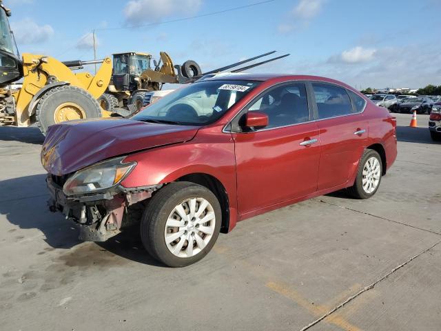  NISSAN SENTRA 2016 Red