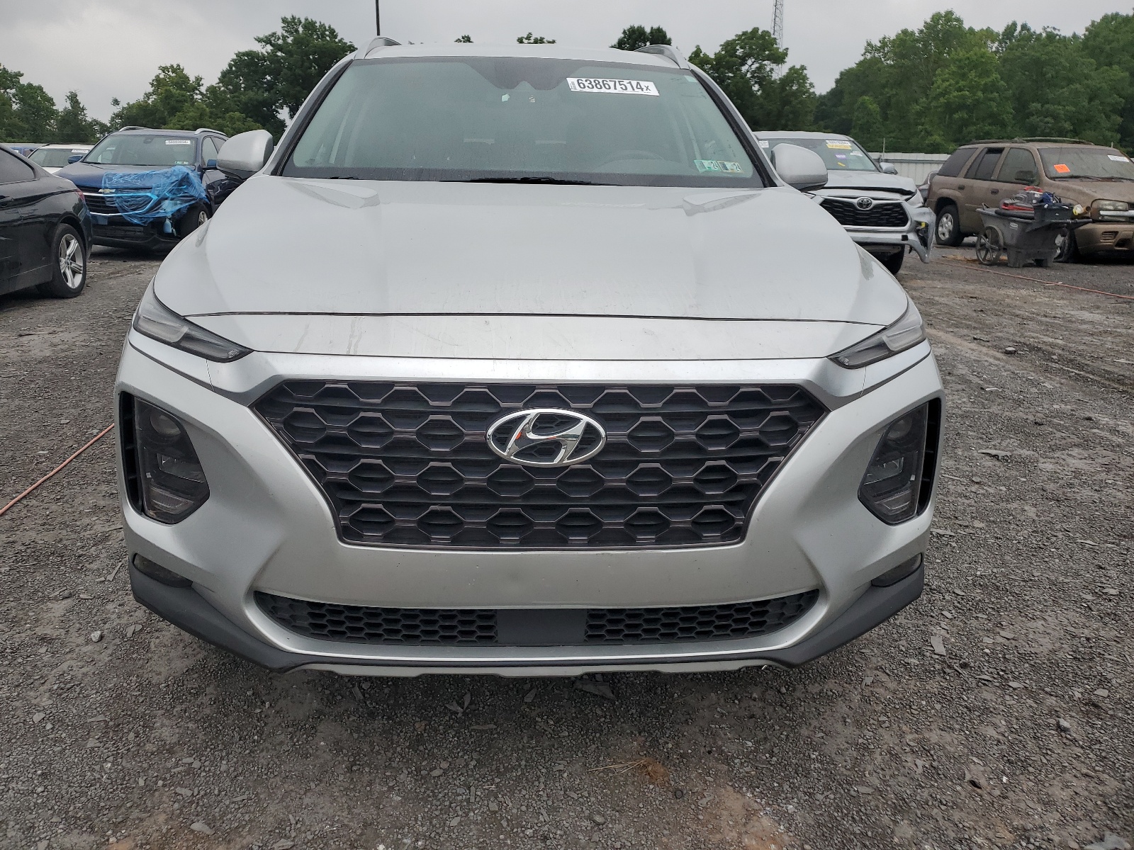 2019 Hyundai Santa Fe Sel vin: 5NMS3CAD1KH036799