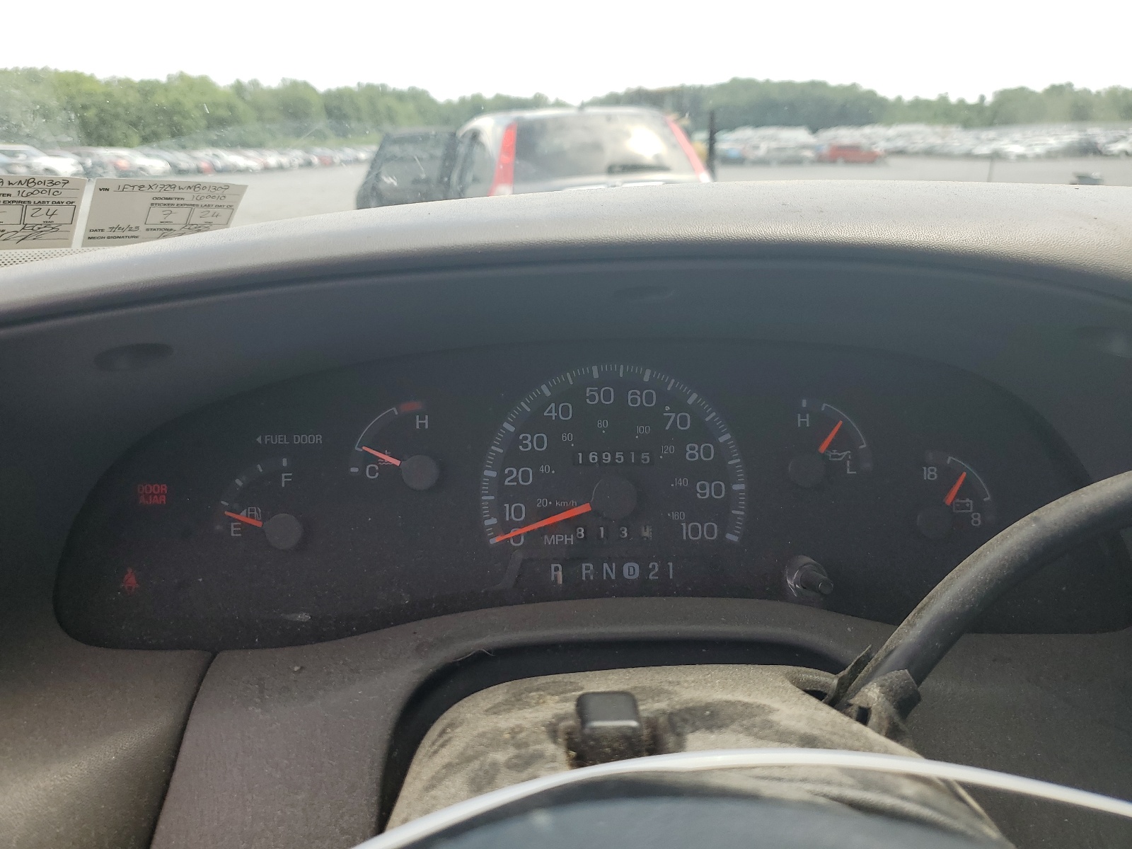 1FTZX1729WNB01307 1998 Ford F150