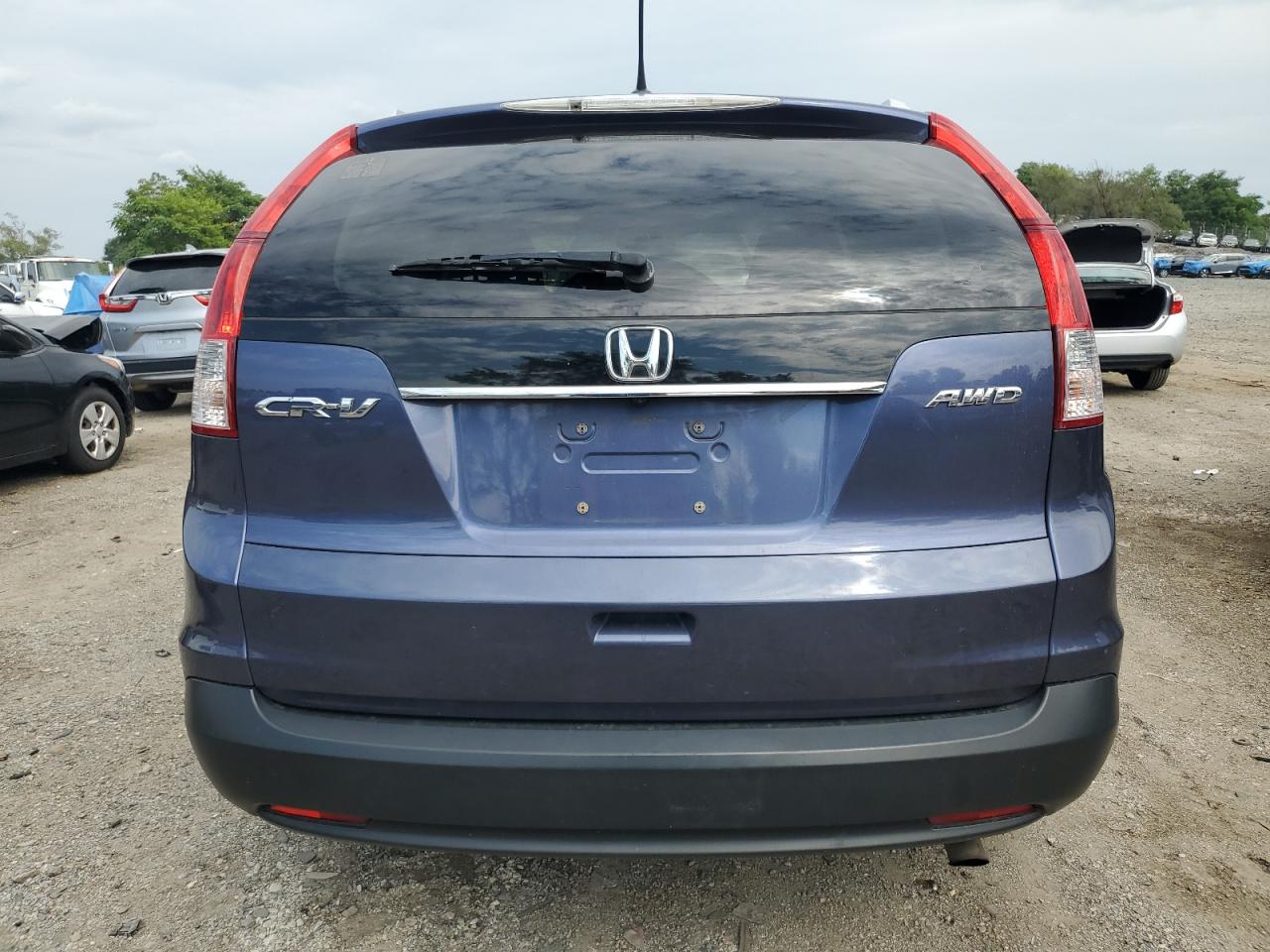 2013 Honda Cr-V Exl VIN: 2HKRM4H71DH630624 Lot: 63857354