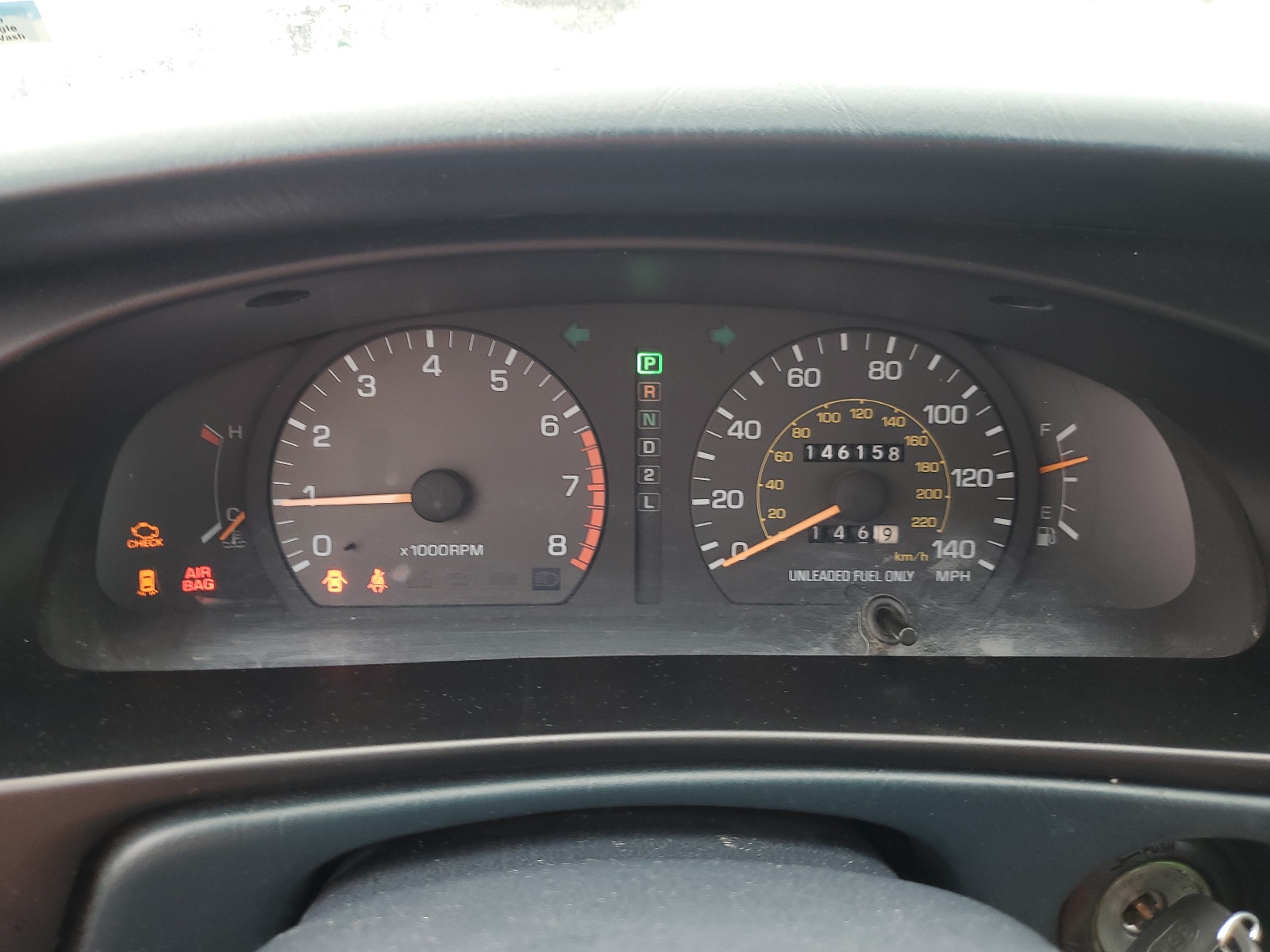 4T1SK12E9PU210628 1993 Toyota Camry Le